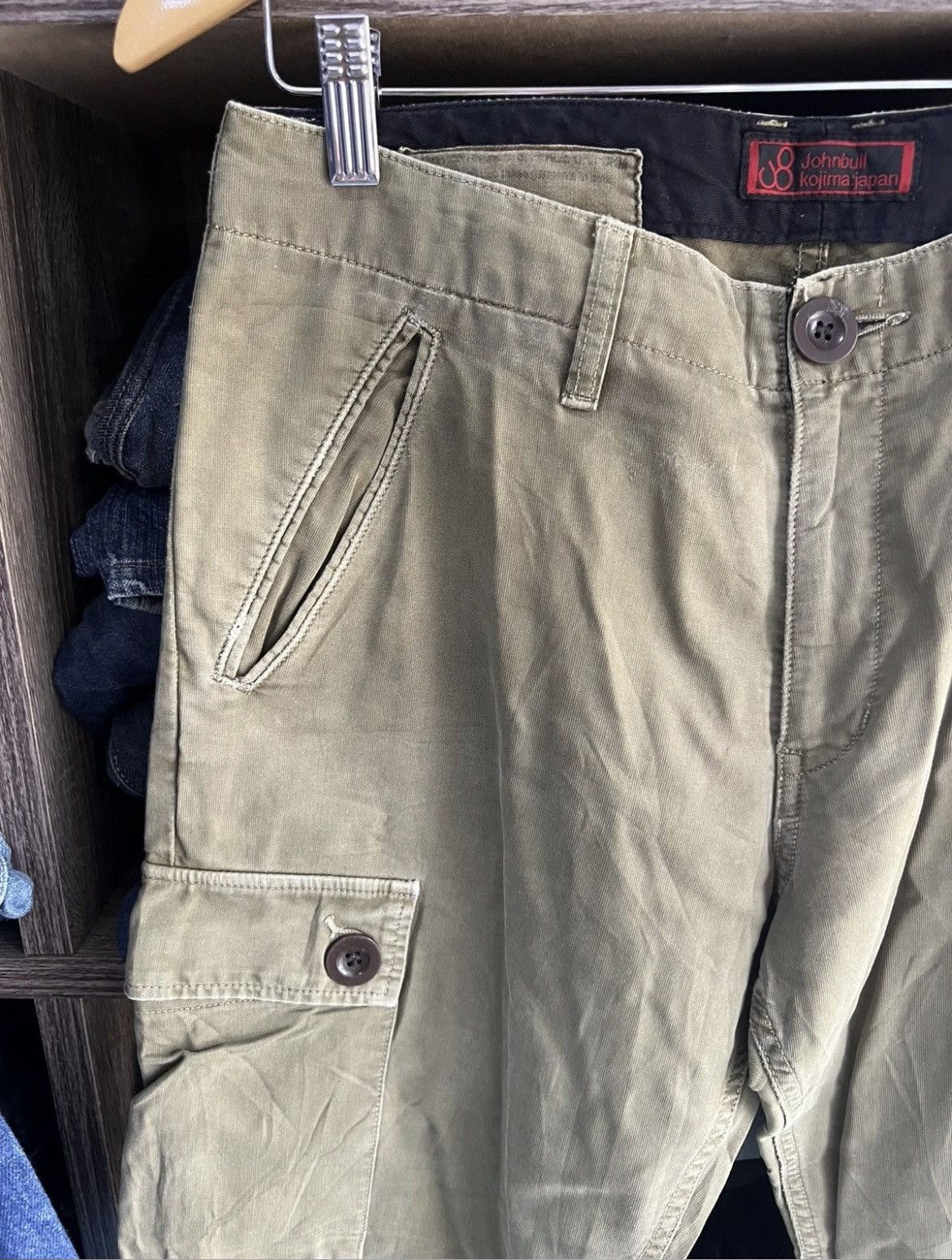 Johnbull 🔥Vintage Johnbull Kojima Japan 6 Pockets Cargo Pant Size US 32 / EU 48 - 8 Thumbnail
