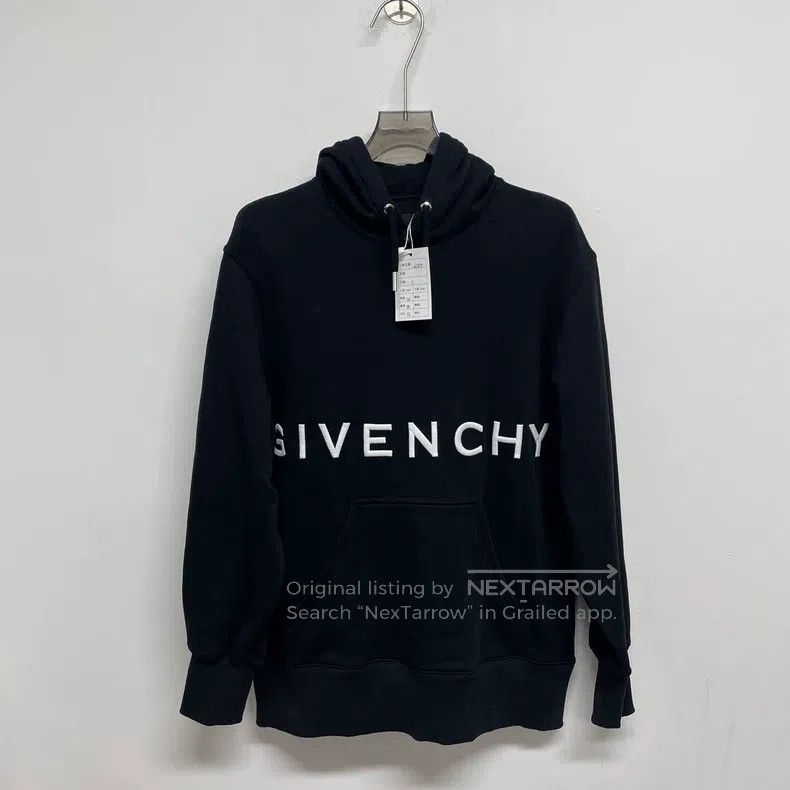 Givenchy Givenchy 3D Embroidered Hooded Sweatshirt Size US S / EU 44-46 / 1 - 1 Thumbnail