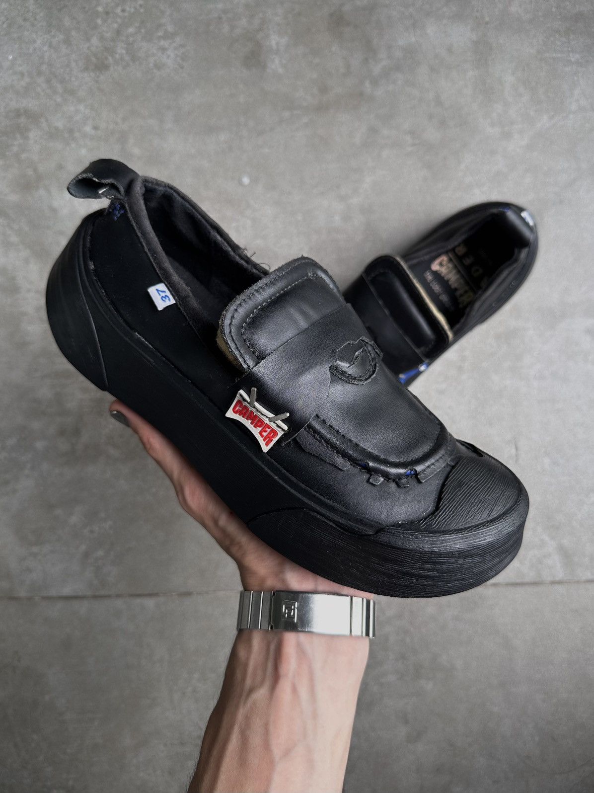 Ader Error ADER ERROR x CAMPER THE LOST ORIGIN 21SS PLATFORM LOAFERS Size US 5 / EU 37 - 1 Thumbnail