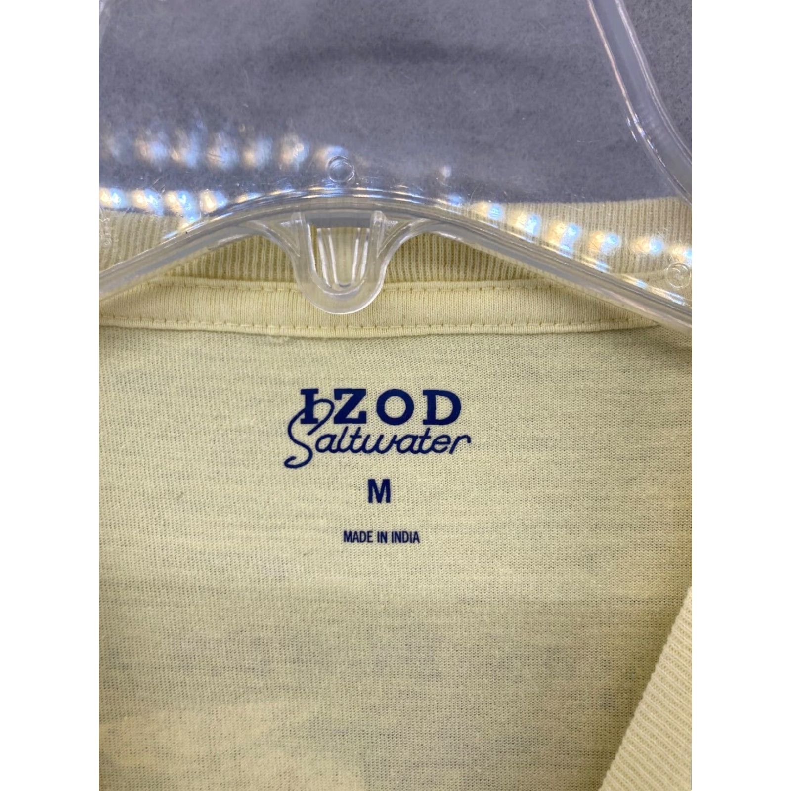 Jeep IZOD Saltwater Shirt Mens Medium Yellow Palm Winds Beach Navigator Jeep Size US M / EU 48-50 / 2 - 6 Thumbnail