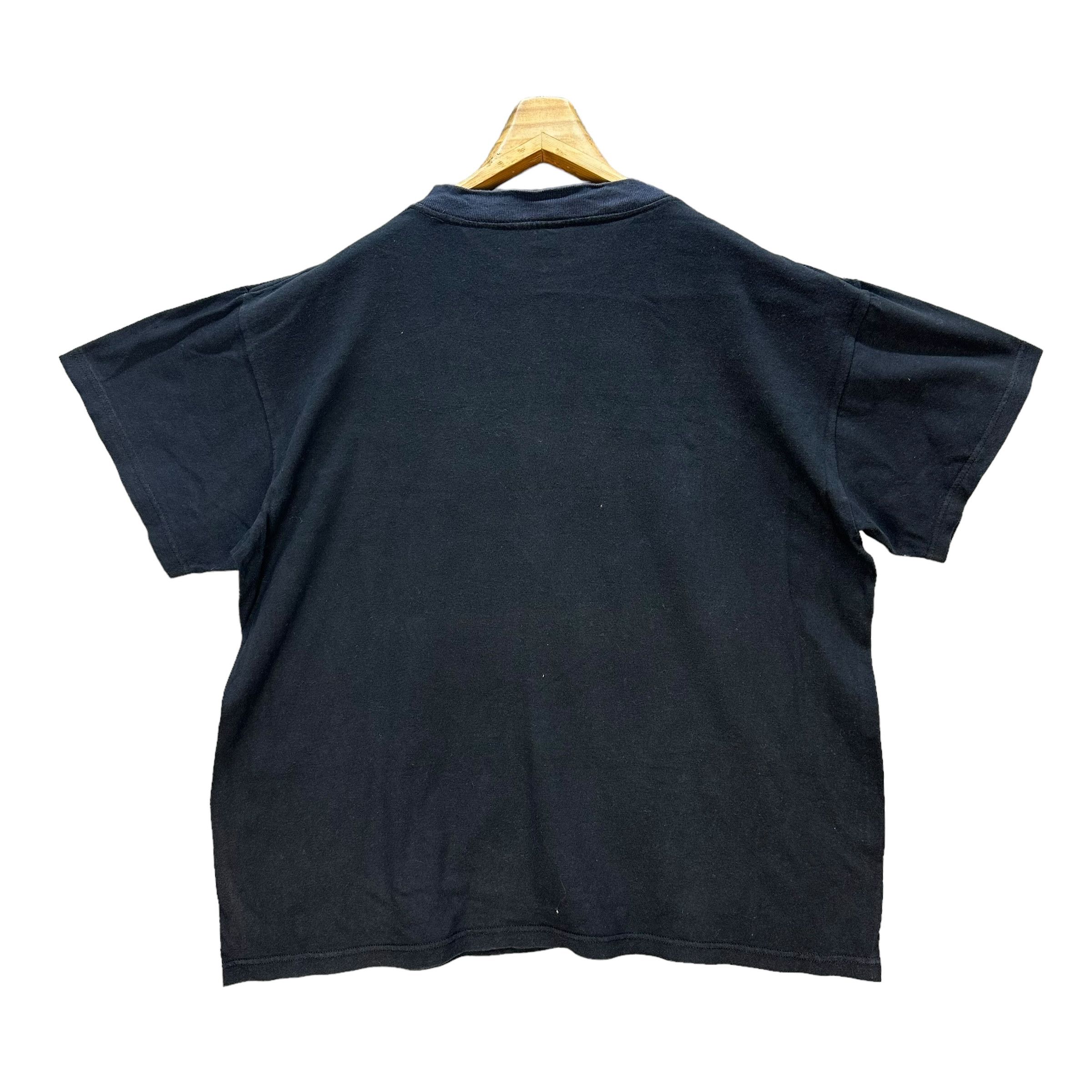 Nike Vintage 90's Nike Made In Usa Big Swoosh Tee #A2-0044 Size US L / EU 52-54 / 3 - 9 Thumbnail