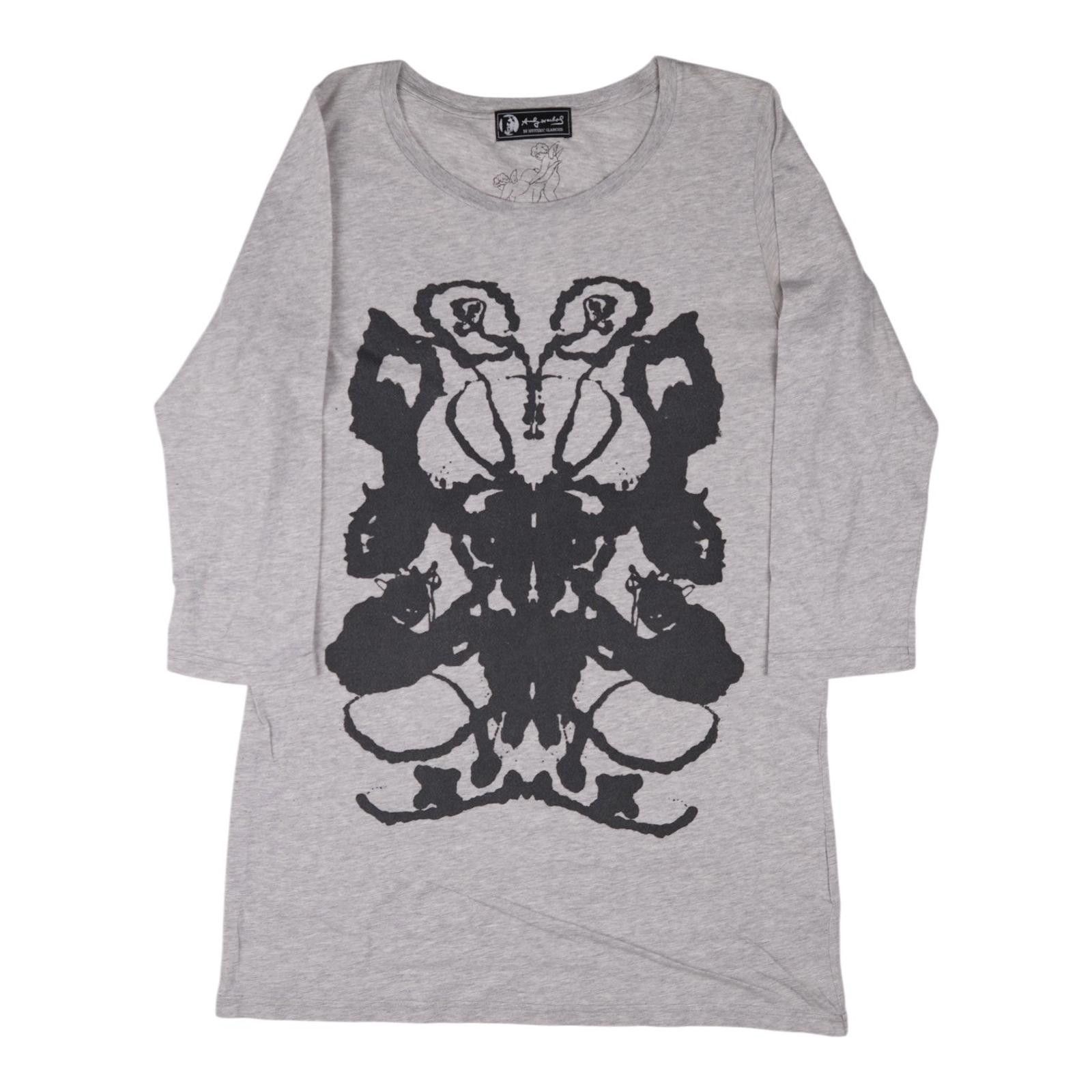 Hysteric Glamour Hysteric Glamour x Andy Warhol Rorschach Inkblot Grey 3/4 T Size ONE SIZE - 1 Thumbnail