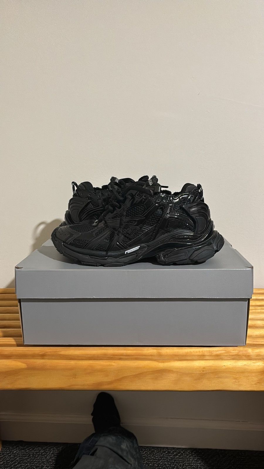 Balenciaga Balenciaga Runner Black Size US 9 / EU 42 - 8 Thumbnail