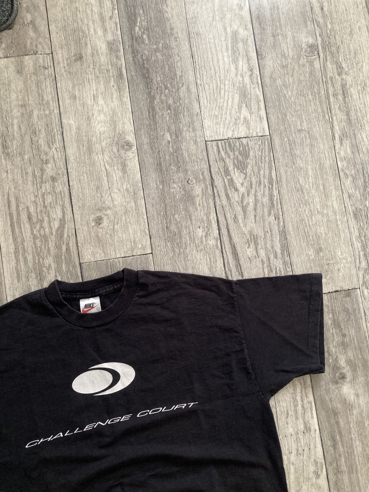Nike × Vintage Vintage nike challenge court tennis tee tshirt L y2k drip Size US L / EU 52-54 / 3 - 3 Thumbnail