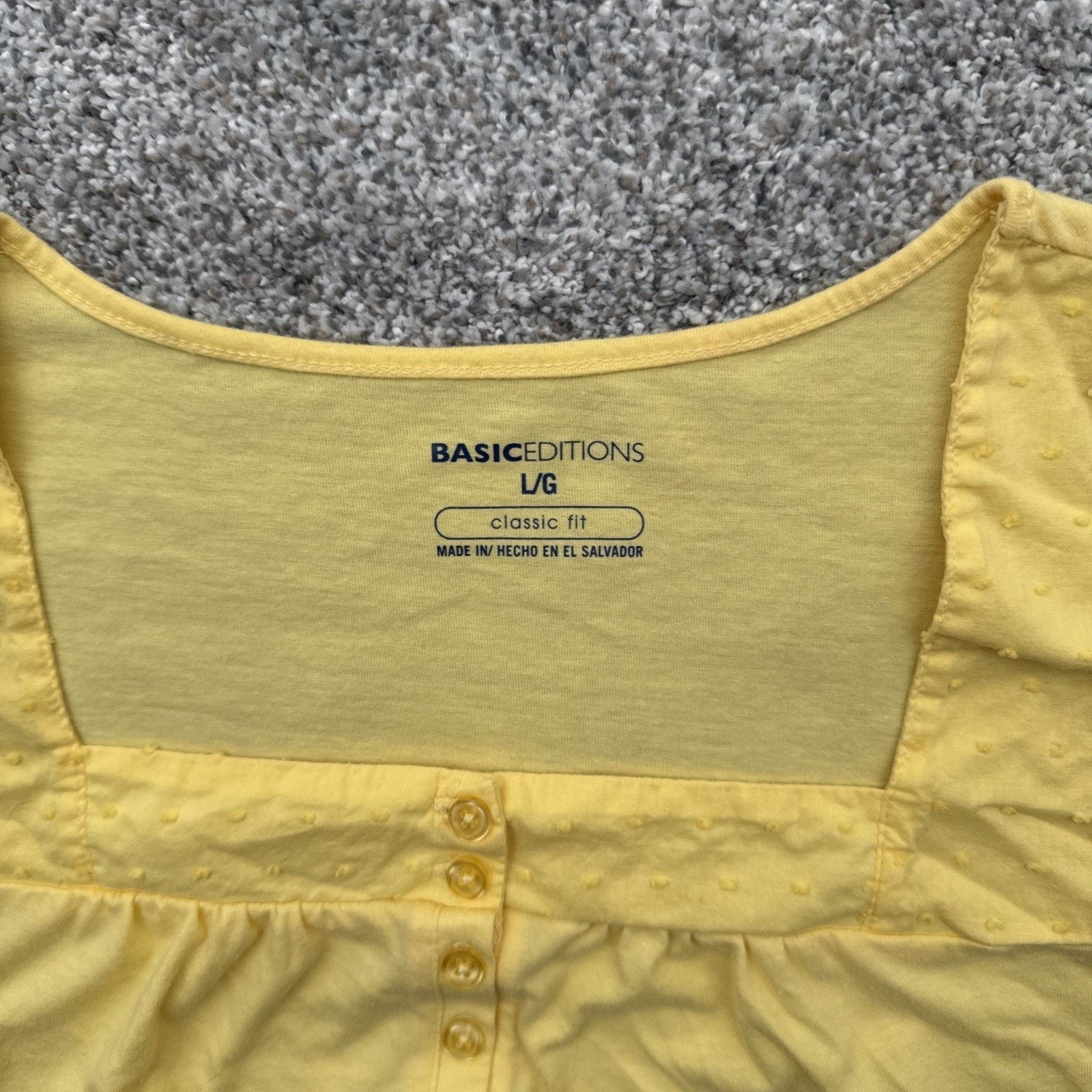 Basic Editions Y2K Top Women L Classic Fit Academia Dainty Peasant Prairie Size L / US 10 / IT 46 - 4 Thumbnail