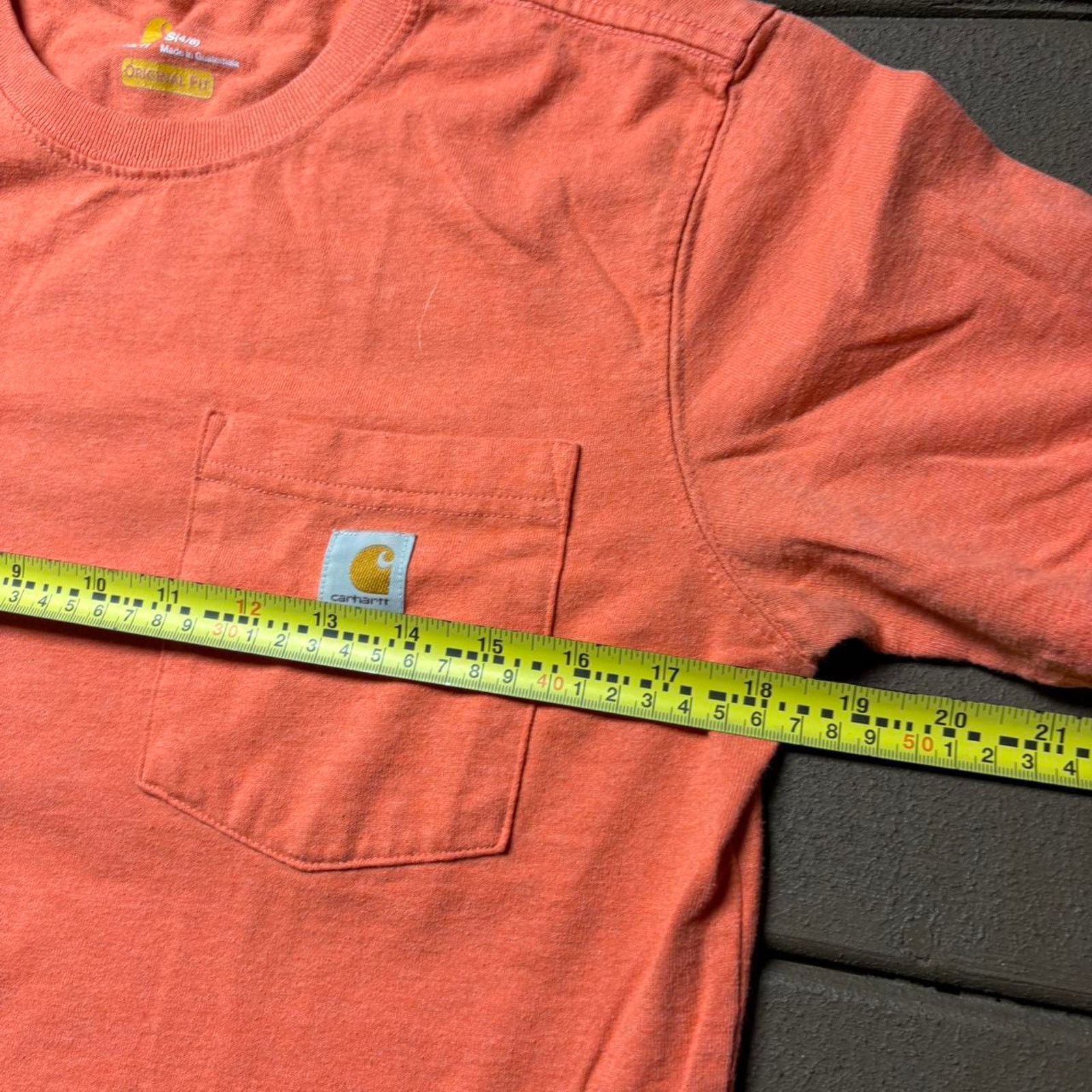 Carhartt Orange Carhartt Pocket Shirt Size S / US 4 / IT 40 - 4 Thumbnail