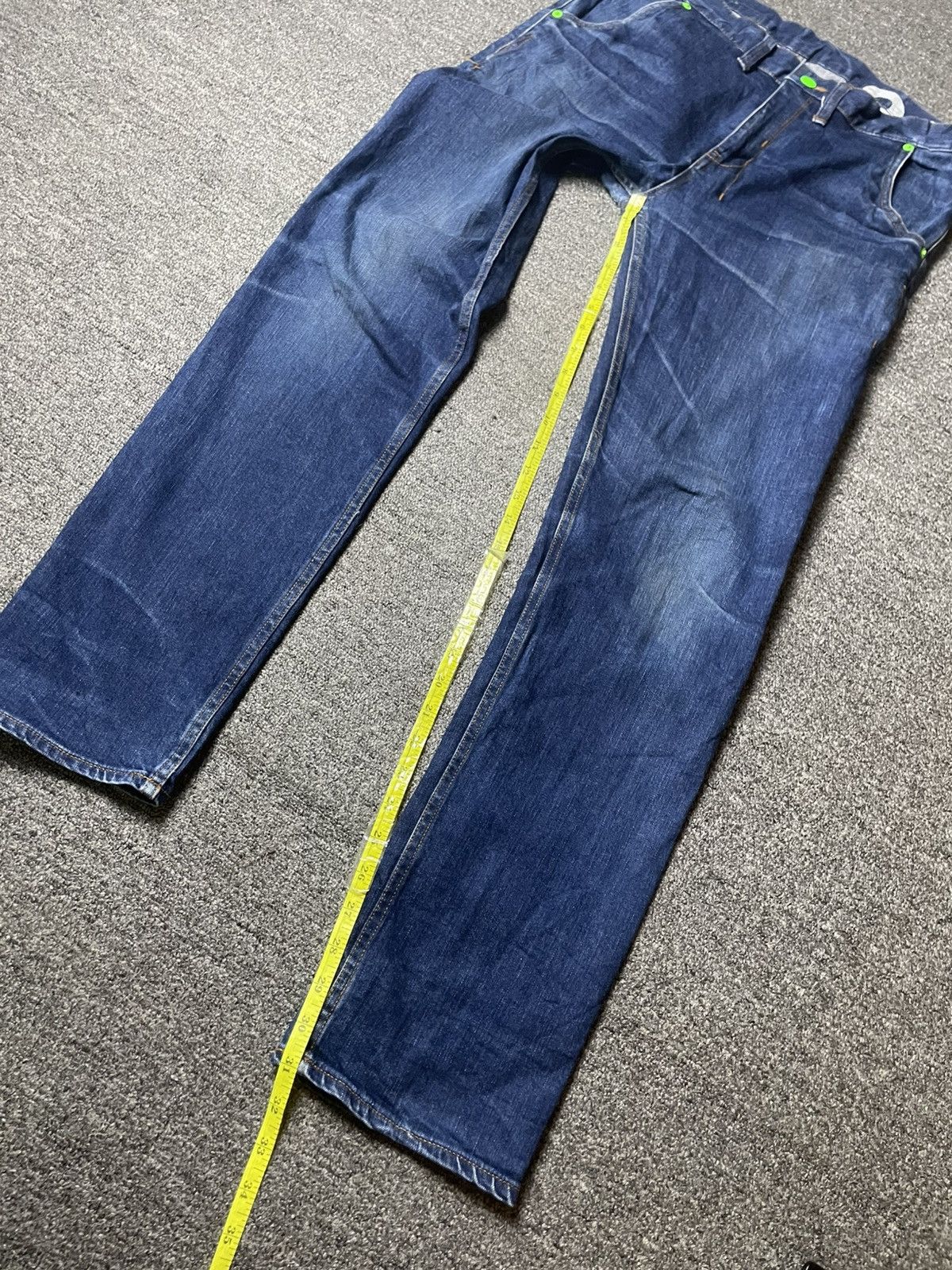 Japanese Brand × Vintage MACKDADDY Brand Distressed Denim Jeans (111) Size US 34 / EU 50 - 5 Thumbnail