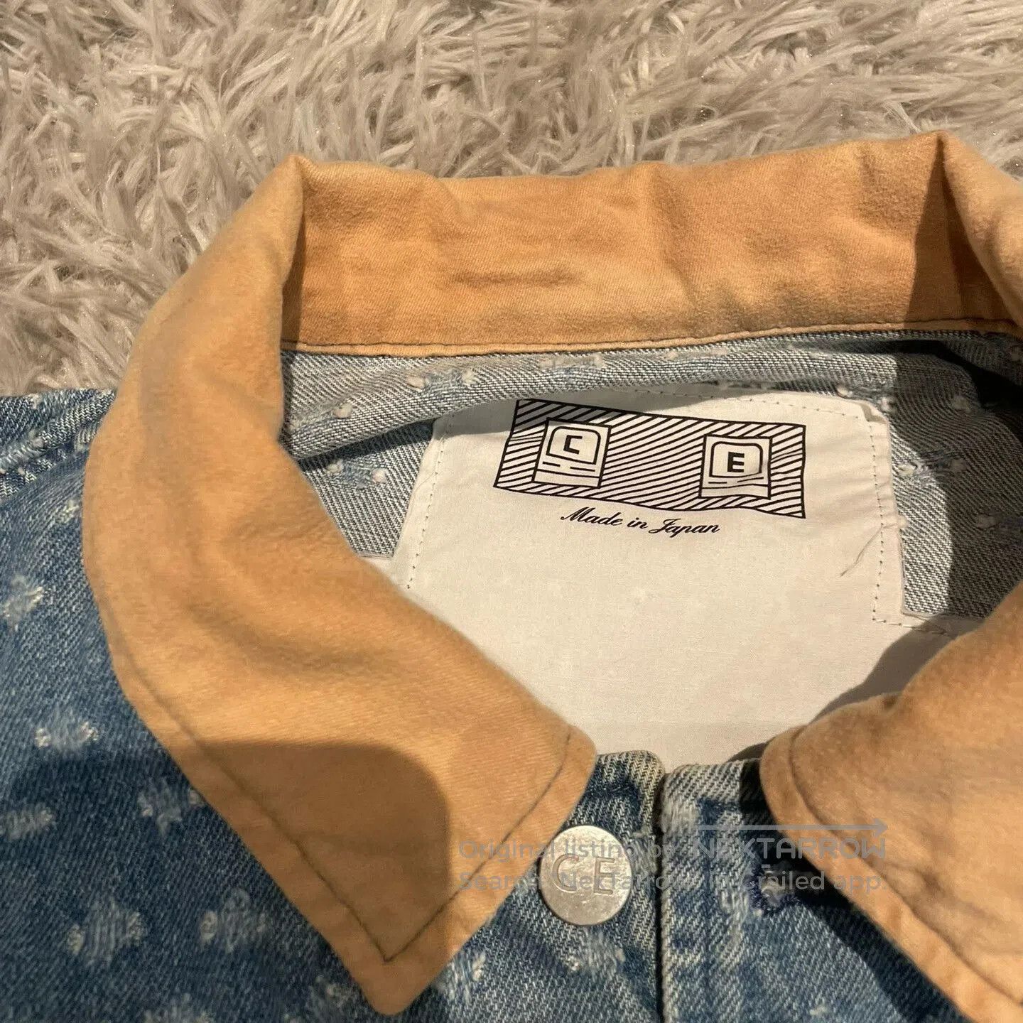 Cav Empt CE/CAVEMPT Distressed Denim Jacket. Size US M / EU 48-50 / 2 - 2 Thumbnail