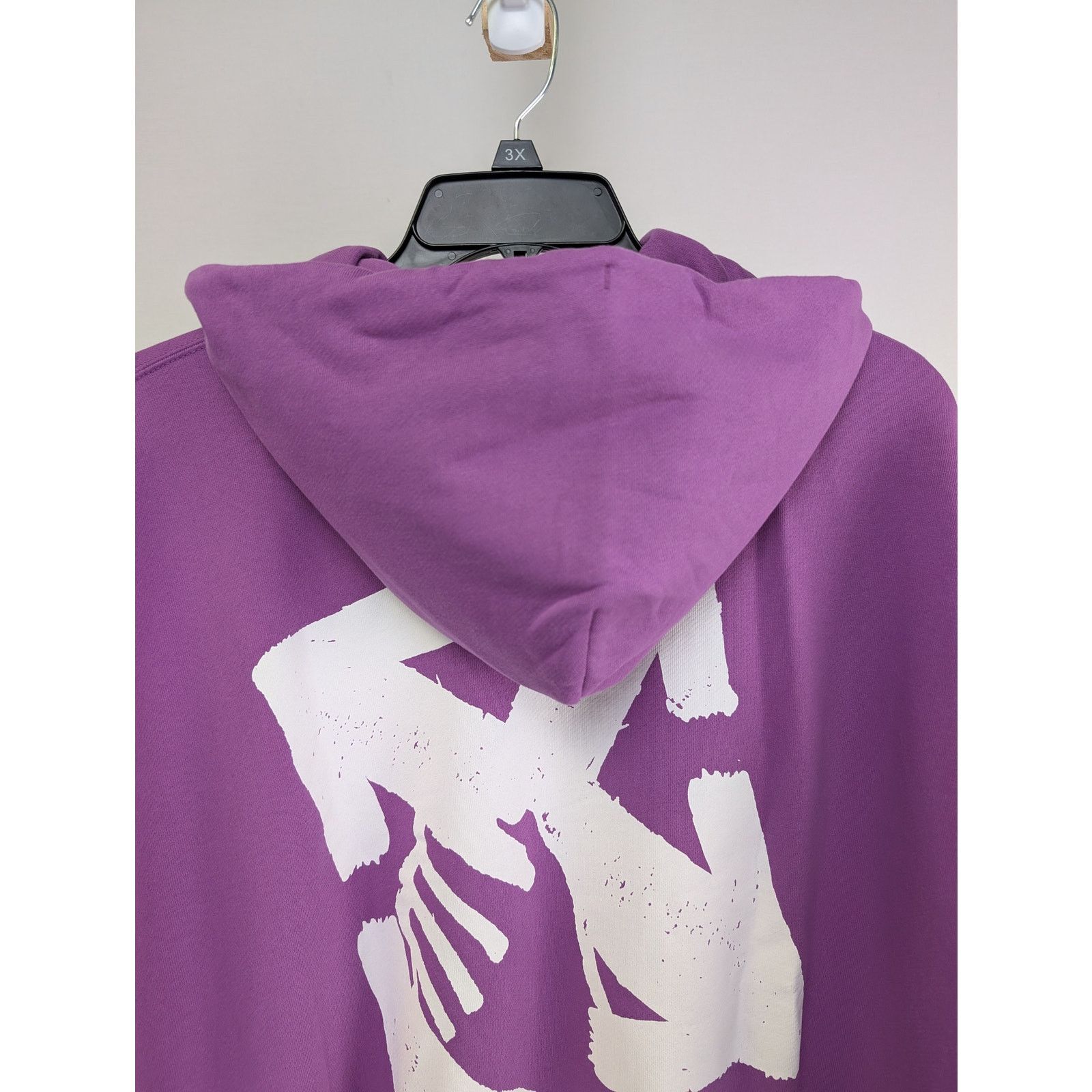 Off-White o1rshd1 Hand Arrow Boxy Hoodie in Orchid/White Size US S / EU 44-46 / 1 - 11 Thumbnail