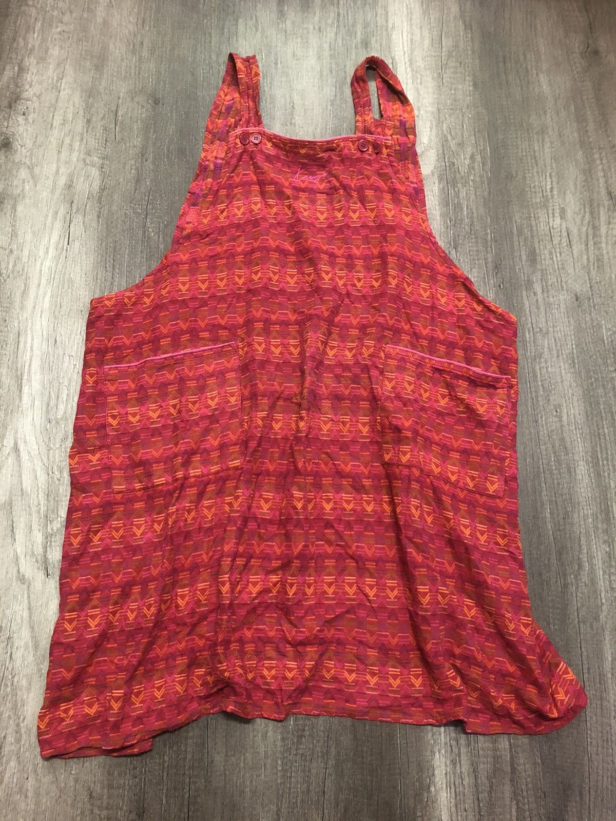 Designer × Kenzo × Vintage Vintage Kenzo Maison Apron Unisex Size ONE SIZE - 2 Thumbnail
