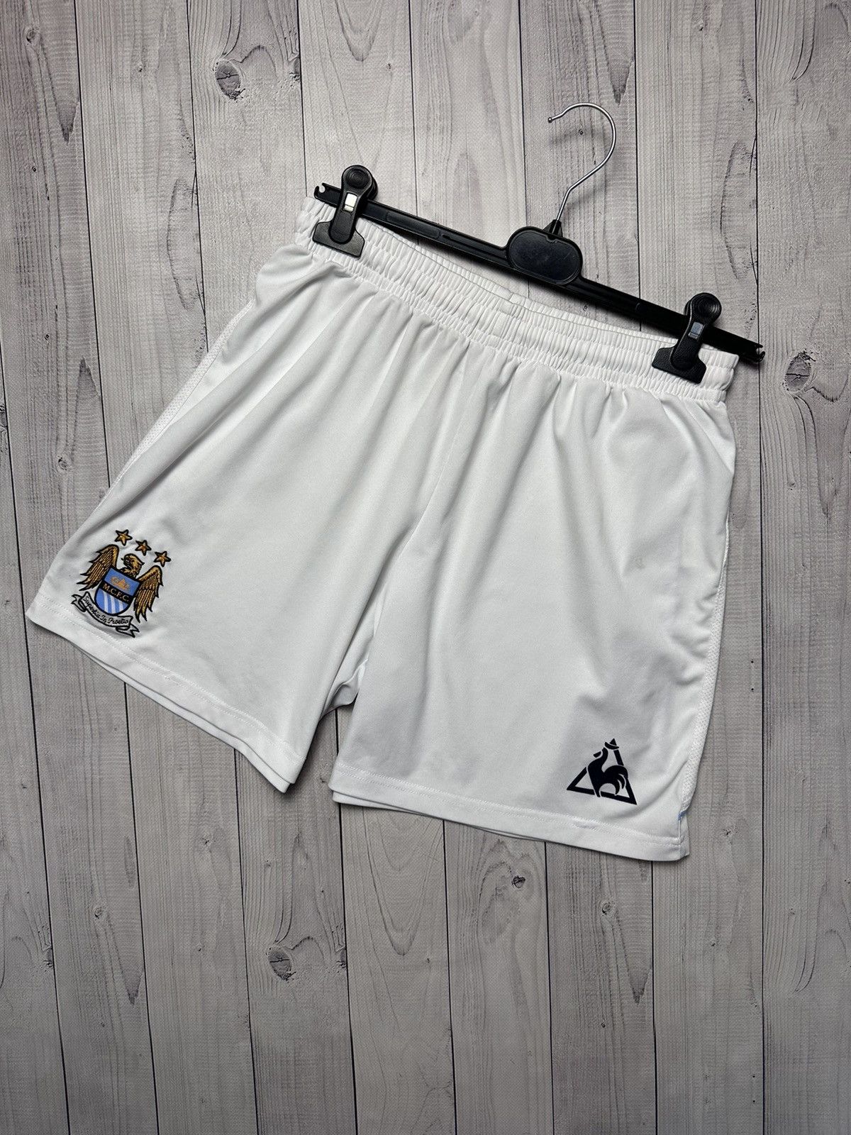 Vintage soccer shorts Manchester City size L