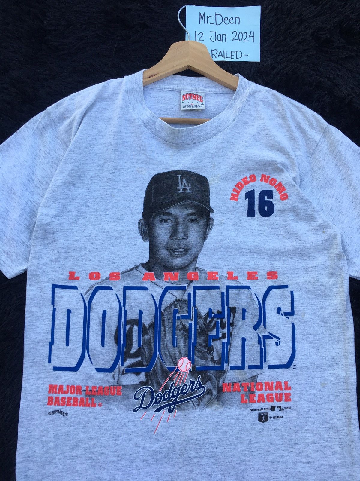 MLB Vintage LA Dodgers MLB National League 1995 Tee Size US L / EU 52-54 / 3 - 6 Thumbnail