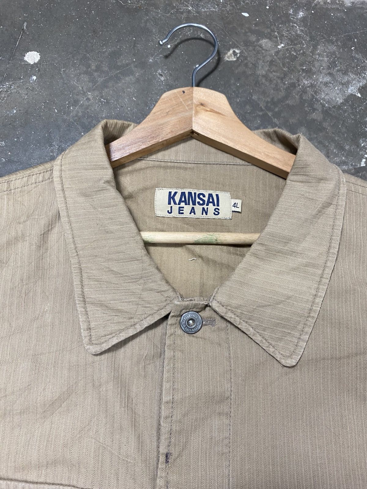 Kansai Yamamoto Rare Kansai Jeans by Kansai Yamamoto Japanese DesignerJacket Size US XL / EU 56 / 4 - 9 Thumbnail