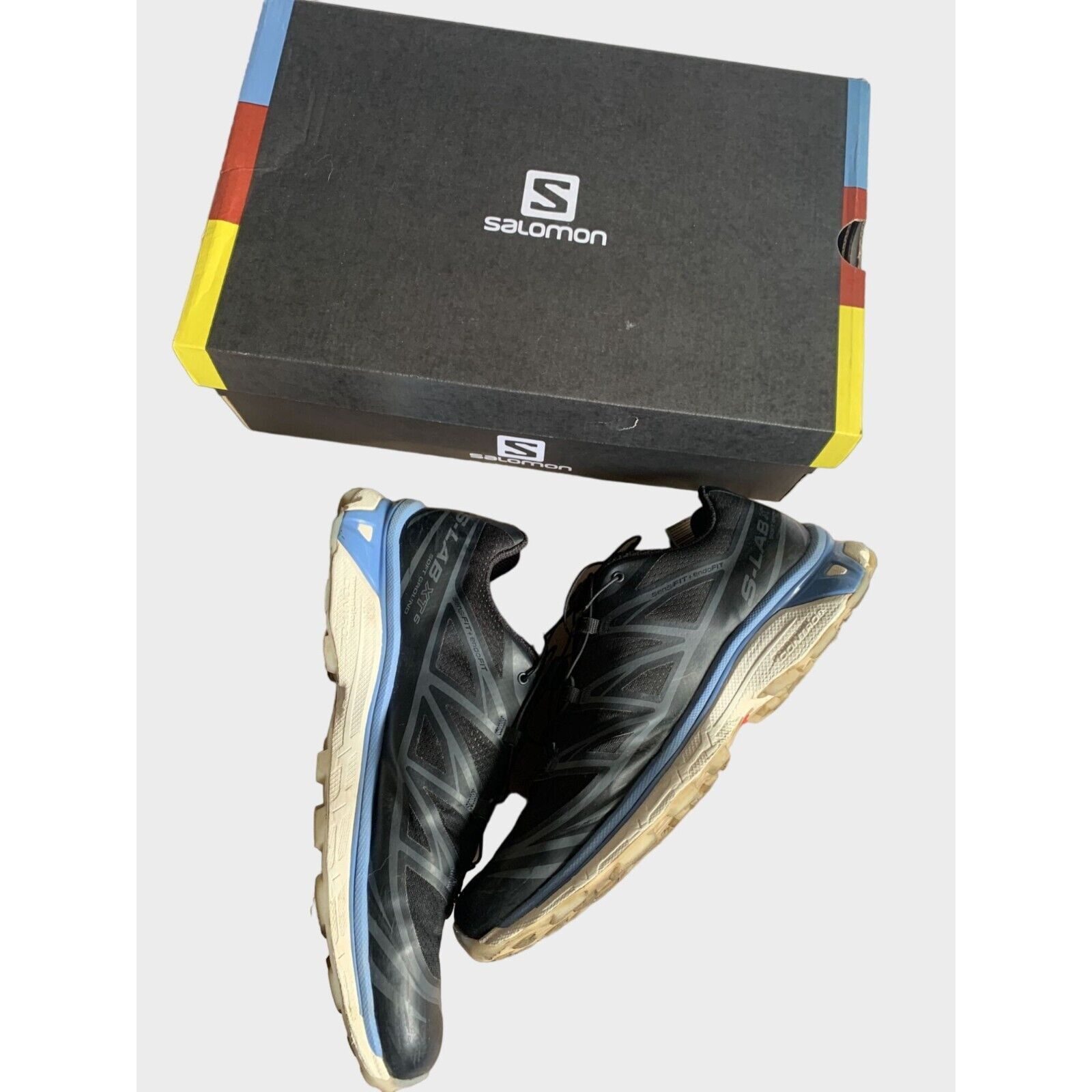 Salomon Salomon Xt-6 Clear / Sky Blue Size 10.5 Size US 10.5 / EU 43-44 - 6 Thumbnail