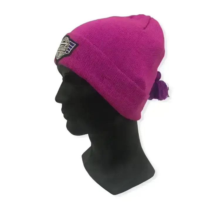 Japanese Brand Rassignol Plain Beanie Hat Size ONE SIZE - 2 Thumbnail