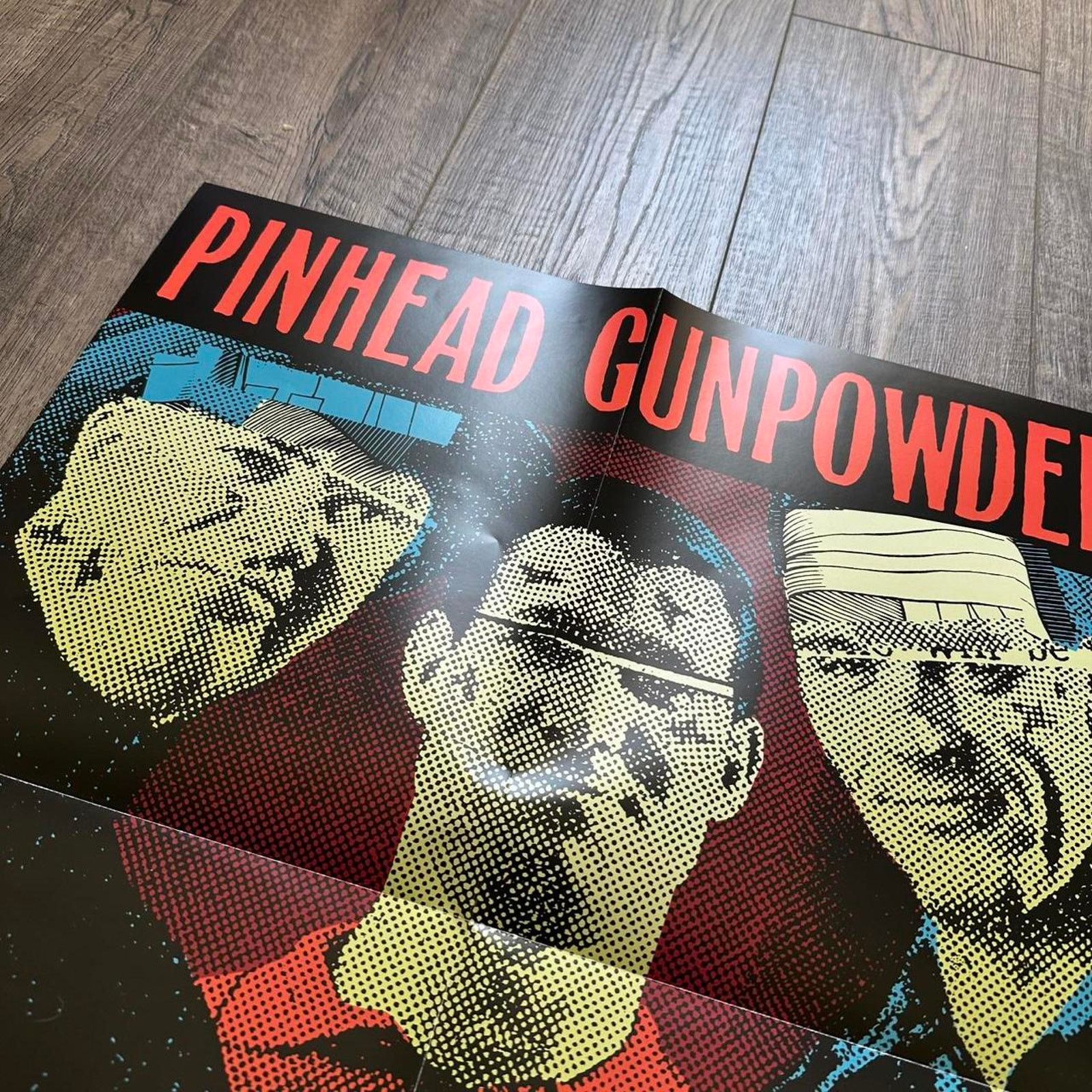 Band Tees Pinhead Gunpowder Greenday Album Record Music Promo Poster Size ONE SIZE - 4 Thumbnail