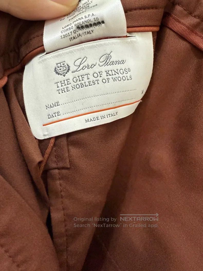 Loro Piana Loro Piana The king's gift lightweight leisure pants Size US 34 / EU 50 - 7 Thumbnail