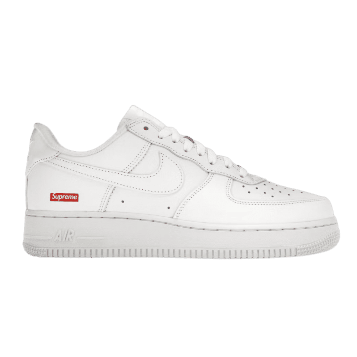 Nike Air Force 1 Low Supreme White Size US 12 / EU 45 - 1 Preview