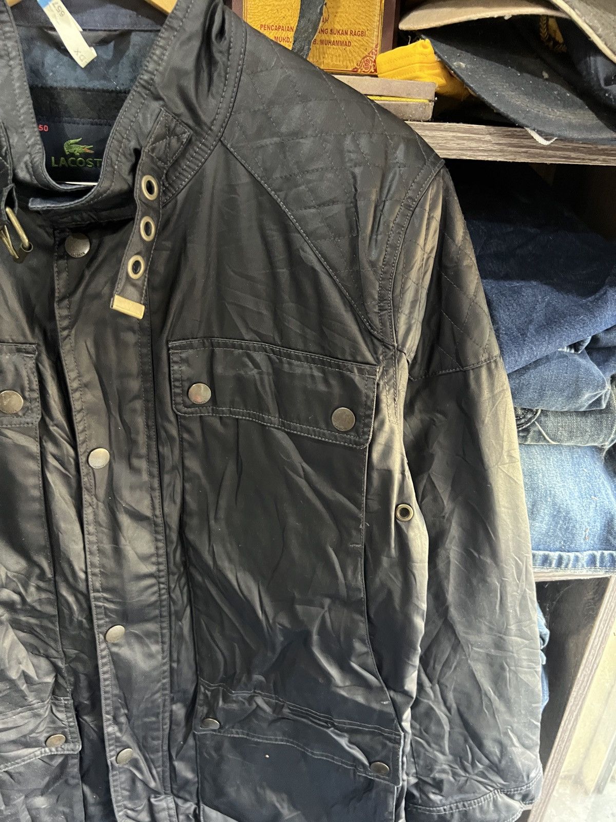 Lacoste 🔥Lacoste Zipper Jacket If Six Was Nine Style Size US M / EU 48-50 / 2 - 7 Thumbnail