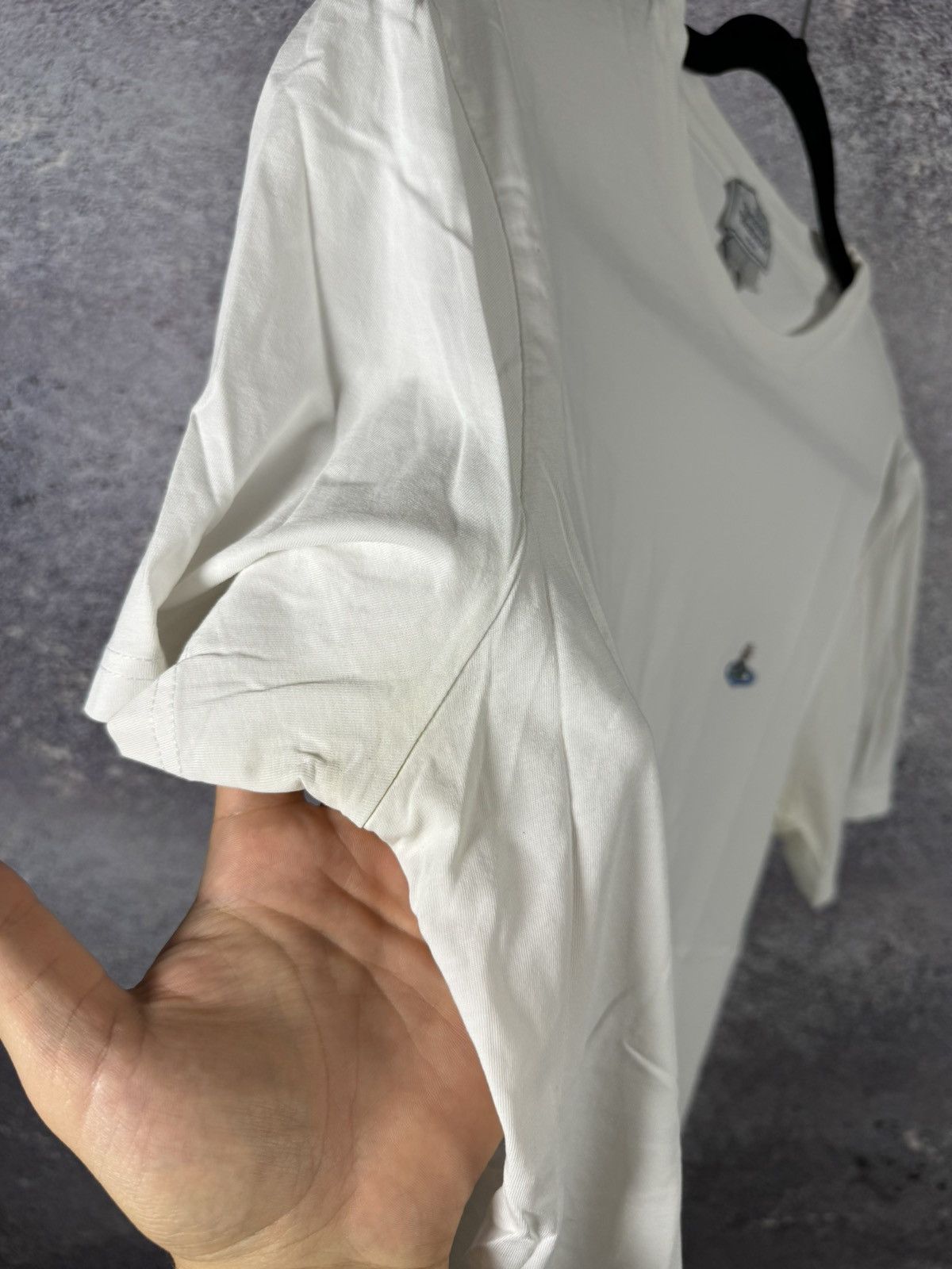 Vivienne Westwood Vivienne Westwood Orbital Embroidered White Men’s T Shirt Size US L / EU 52-54 / 3 - 11 Thumbnail
