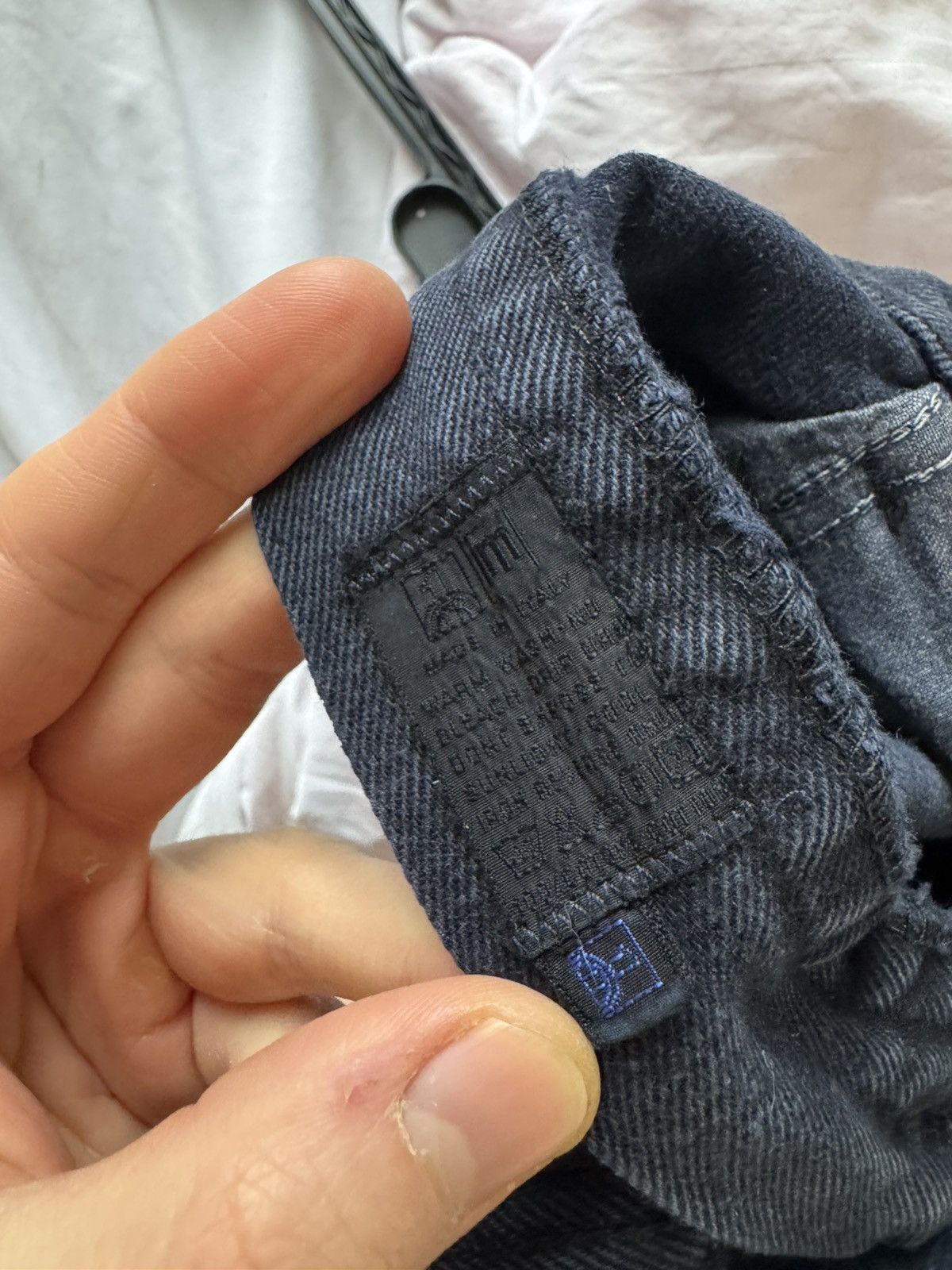 Valentino Vintage VALENTINO Jeans Denim 90s Classic Blue Pant Luxury Size US 32 / EU 48 - 7 Thumbnail