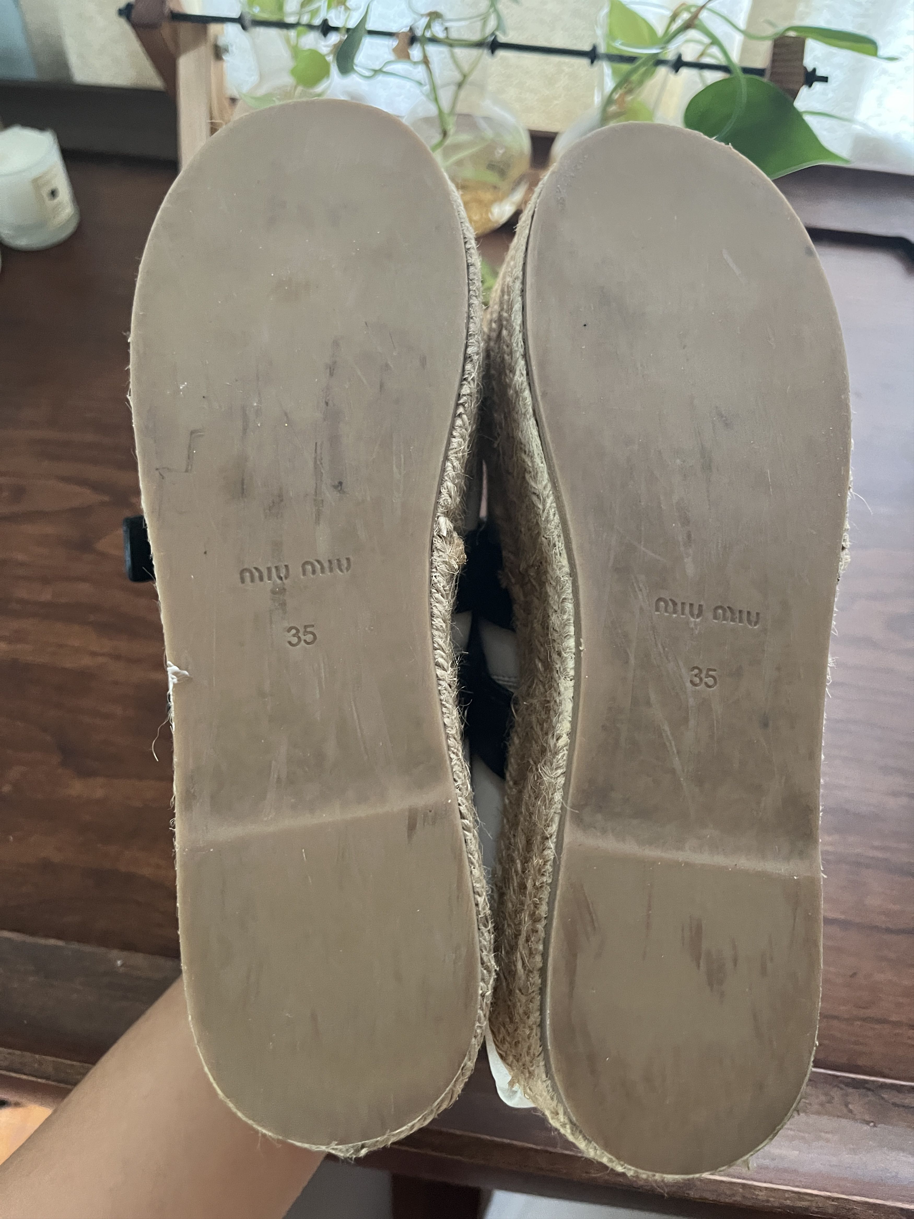 Miu Miu Miu Miu ballet flats platform shoes size 35 Size US 5 / IT 35 - 6 Thumbnail