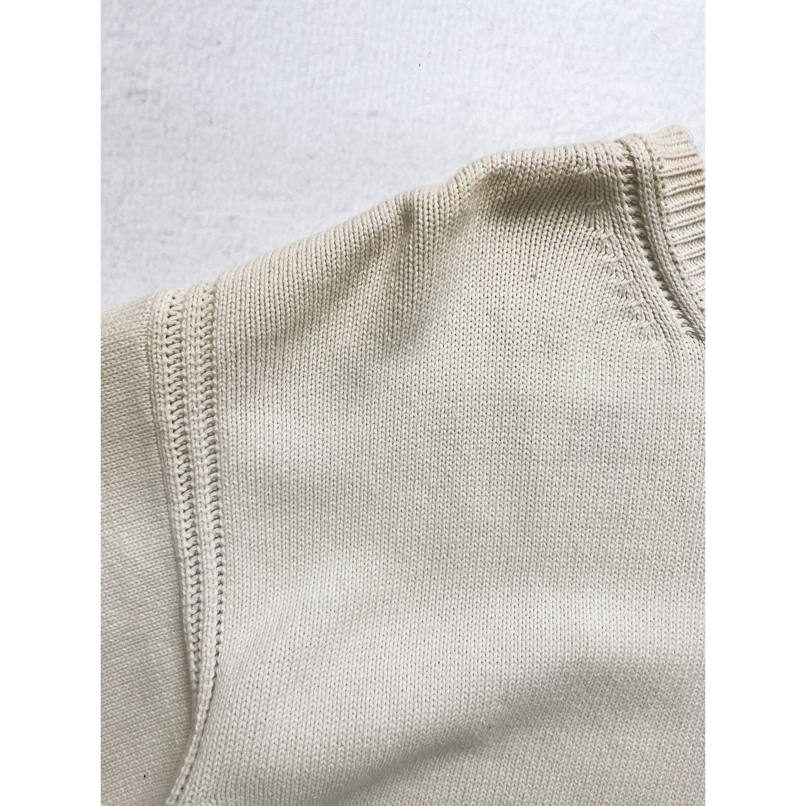 Nautica Vintage 90s Nautica White Crewneck Sweater - Women's 2XL Size XXL / US 16-18 / IT 52-54 - 4 Thumbnail