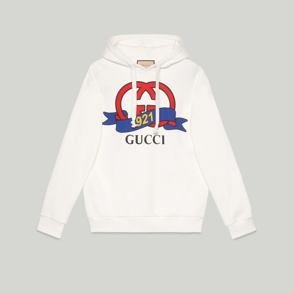 Gucci oc11z0226 Interlocking G 1921 Print Sweatshirt Hoodie Size XXL / US 16-18 / IT 52-54 - 1 Thumbnail