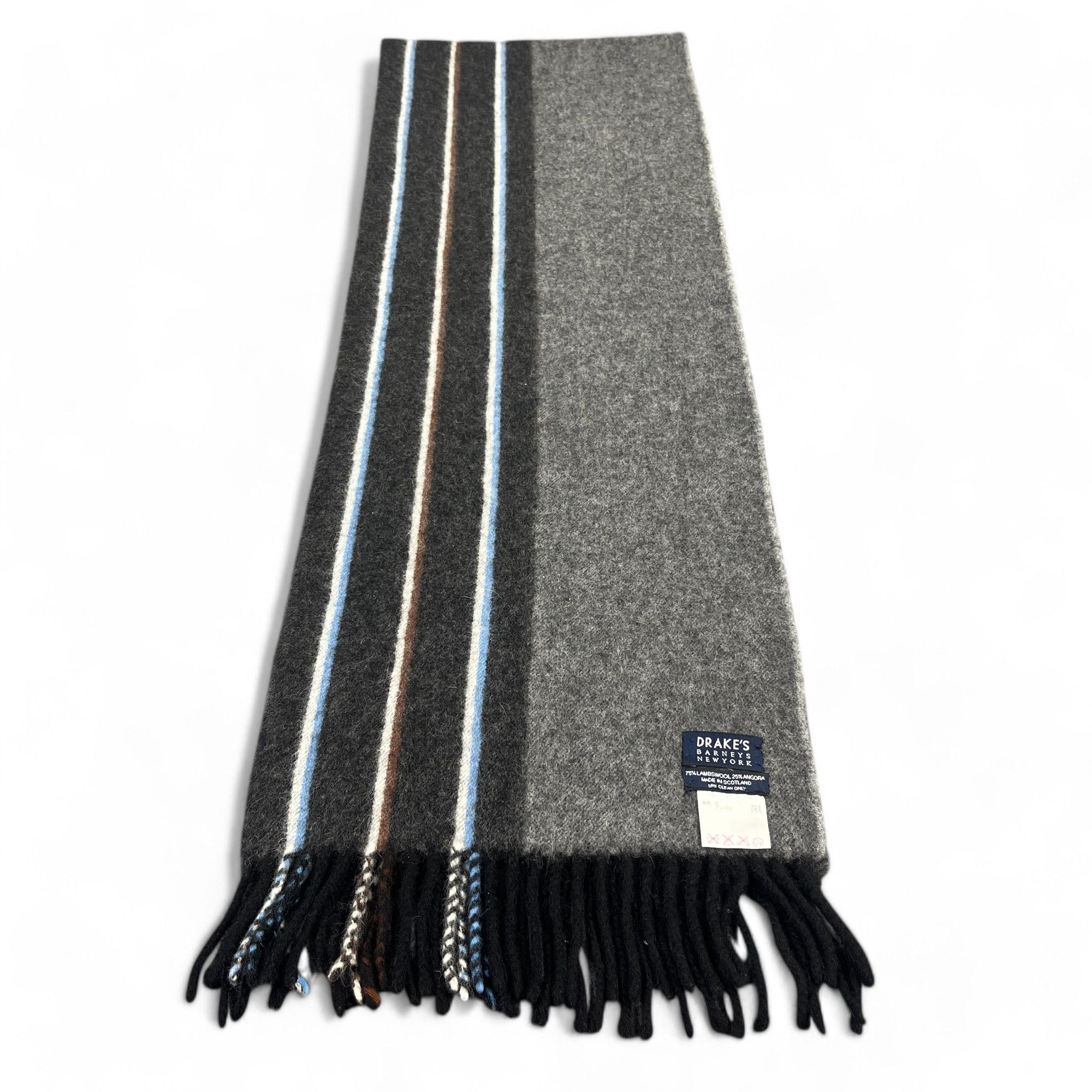 Barneys New York Drake Scarf / Muffler / Neckwear T957 Size ONE SIZE - 2 Thumbnail