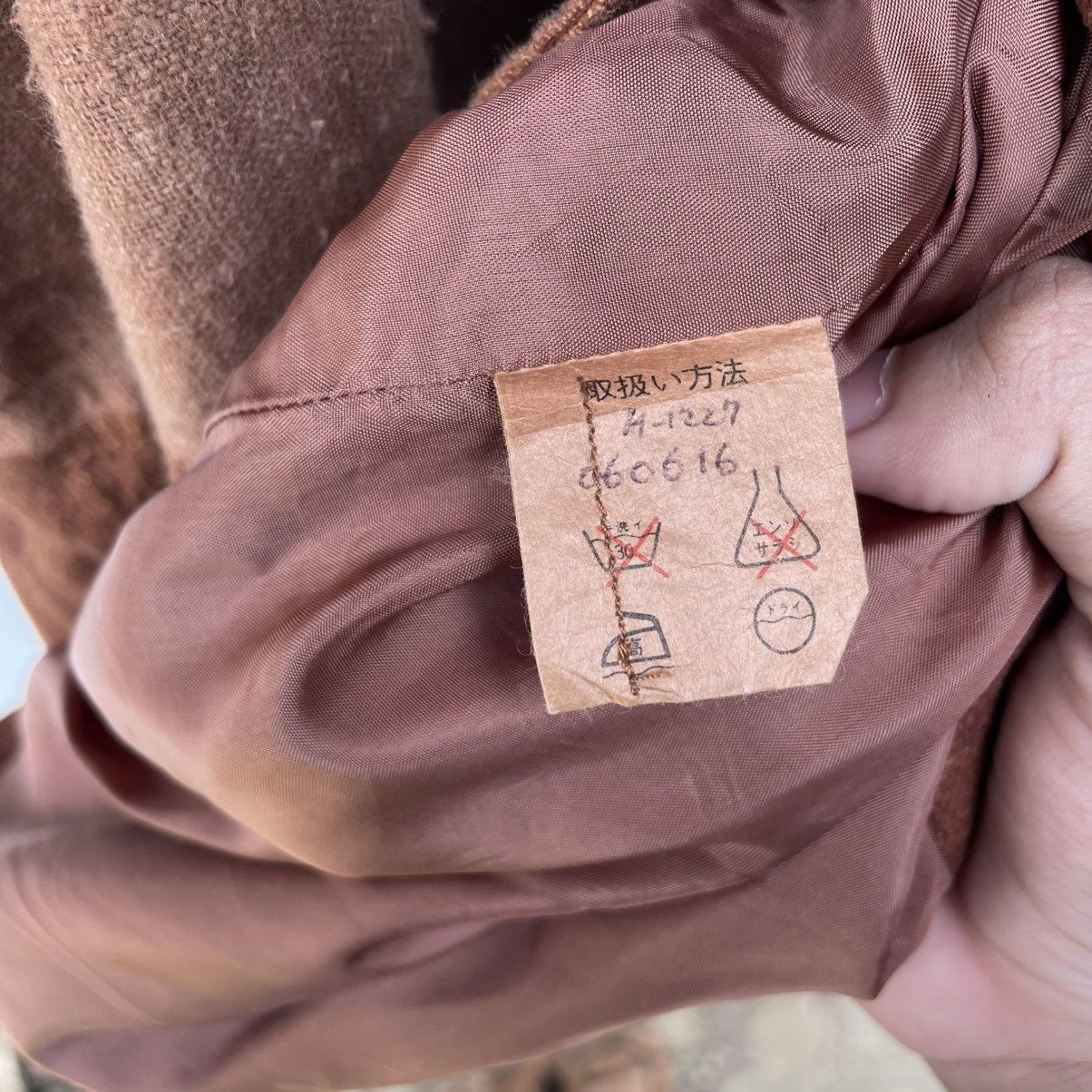 Issey Miyake × Japanese Brand × Vintage Vintage 90s Japanese Brand Patchwork Jacket Size M / US 6-8 / IT 42-44 - 14 Thumbnail