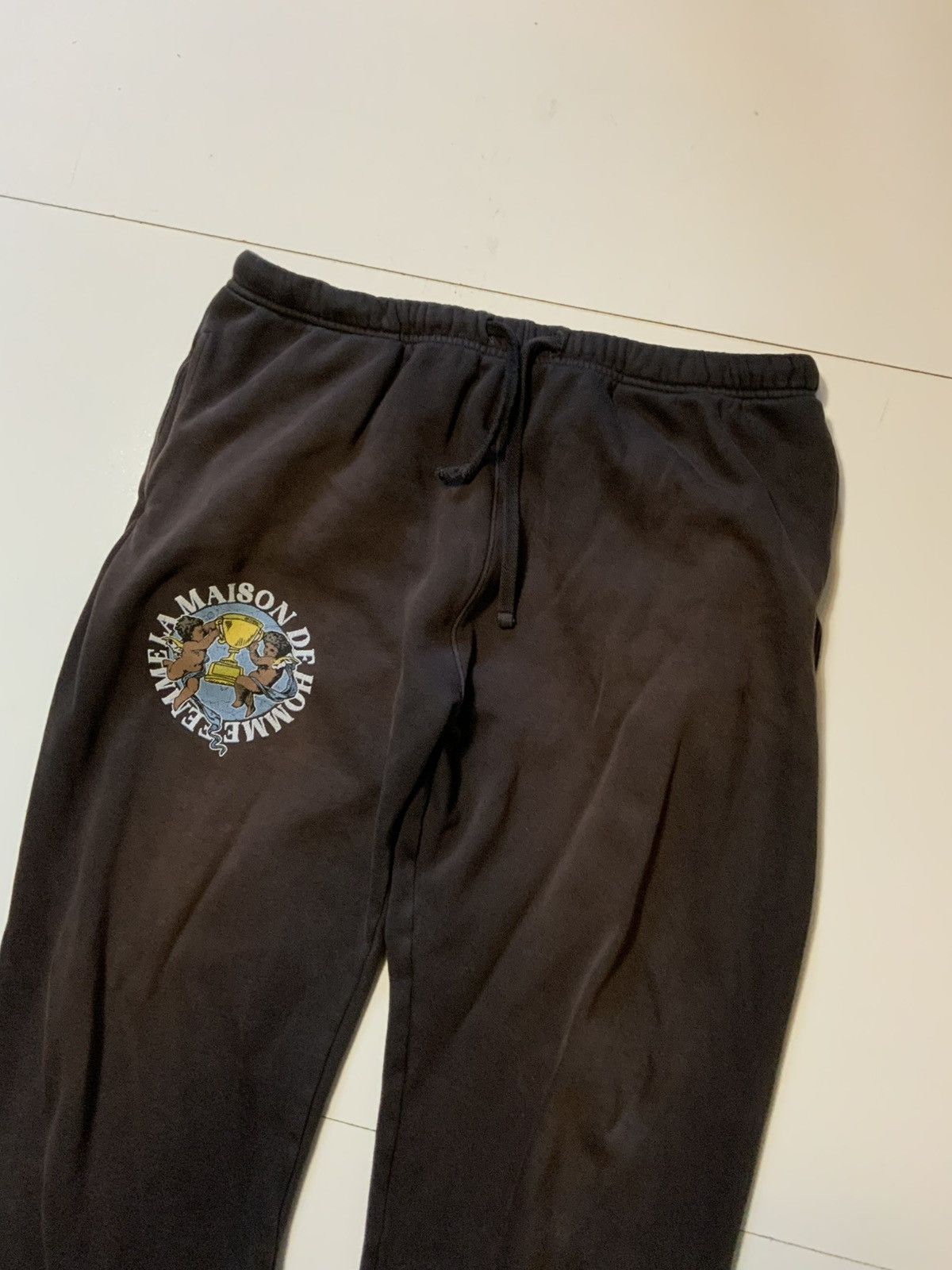Homme + Femme La Homme Femme LA Maison Fleece Cherub Angel Jogger Sweatpants Size US 36 / EU 52 - 5 Thumbnail