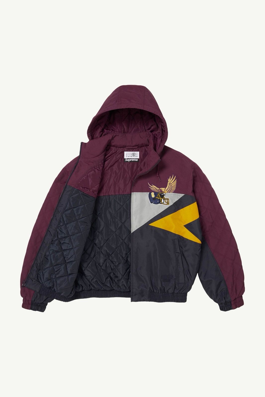 Maison Margiela × Supreme Split Stadium Jacket Size US M / EU 48-50 / 2 - 2 Thumbnail