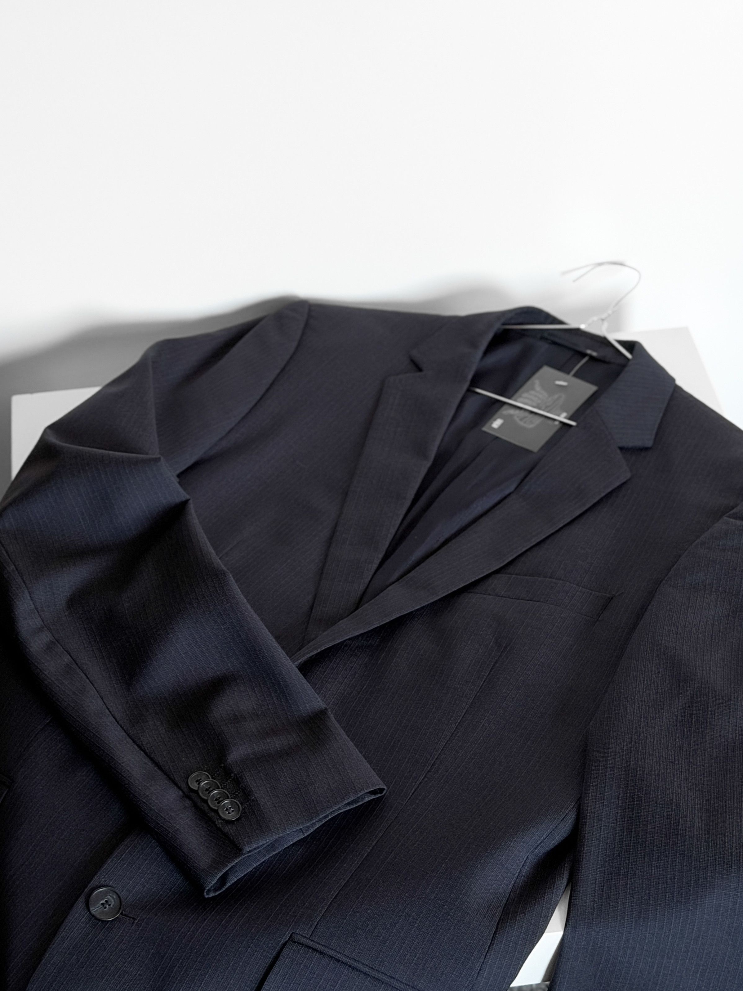Hugo Boss HUGO BOSS Red Label Navy Blazer Suit Jacket Size 40L - 6 Thumbnail