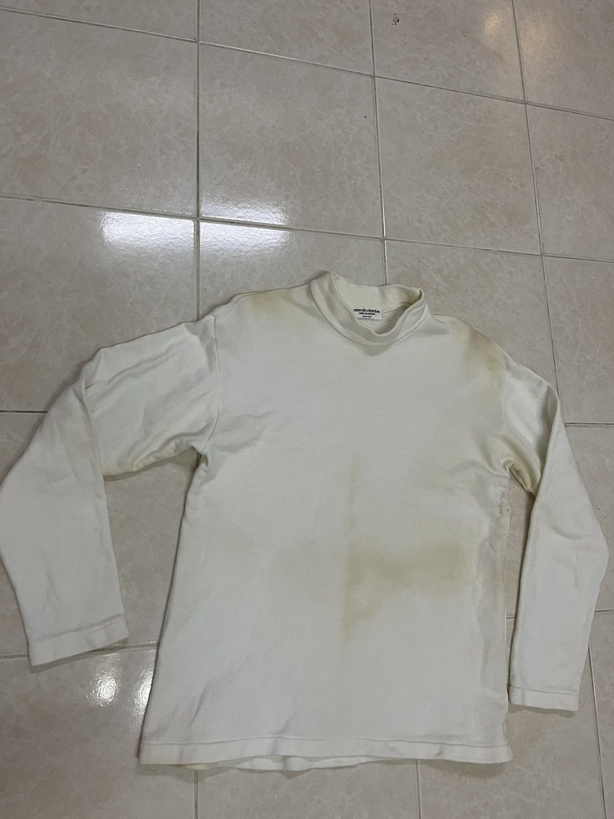 Comme des Garcons Vintage 1990s Robe De Chambre Comme Des Garcons Tshirt Size US L / EU 52-54 / 3 - 1 Thumbnail