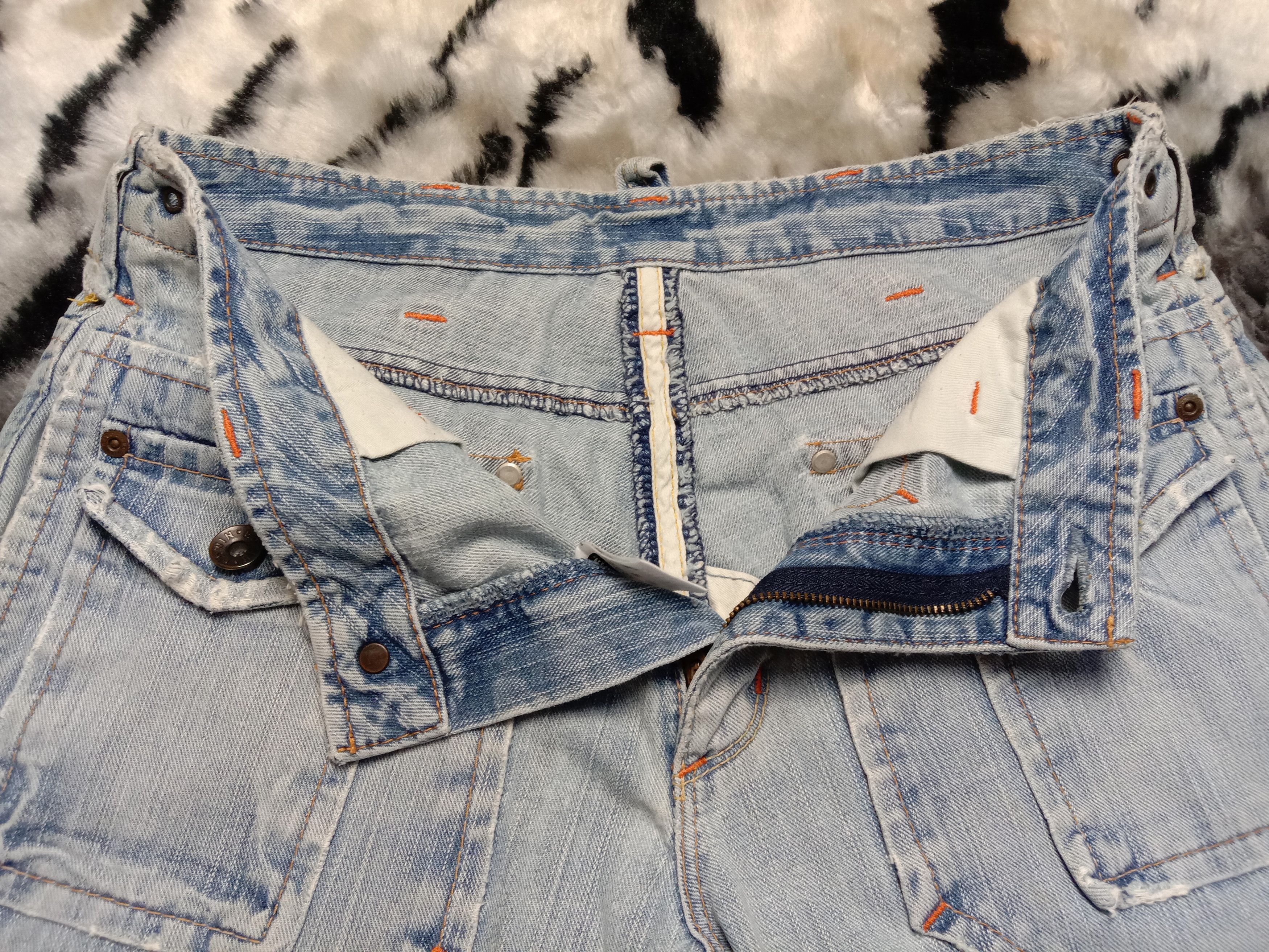 Edwin × Vintage Distressed Jean Edwin Bushpants Size US 30 / EU 46 - 9 Thumbnail