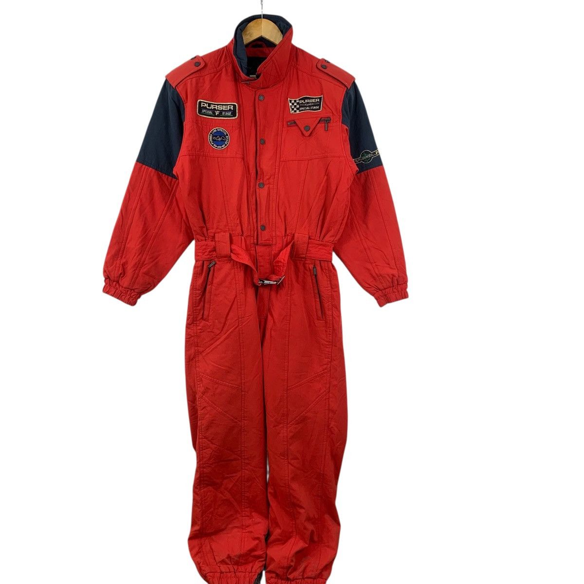 Vintage Vintage TEAM PURSER Formula 1 Pit Staff Coverall Jumpsuits Size US 32 / EU 48 - 3 Thumbnail