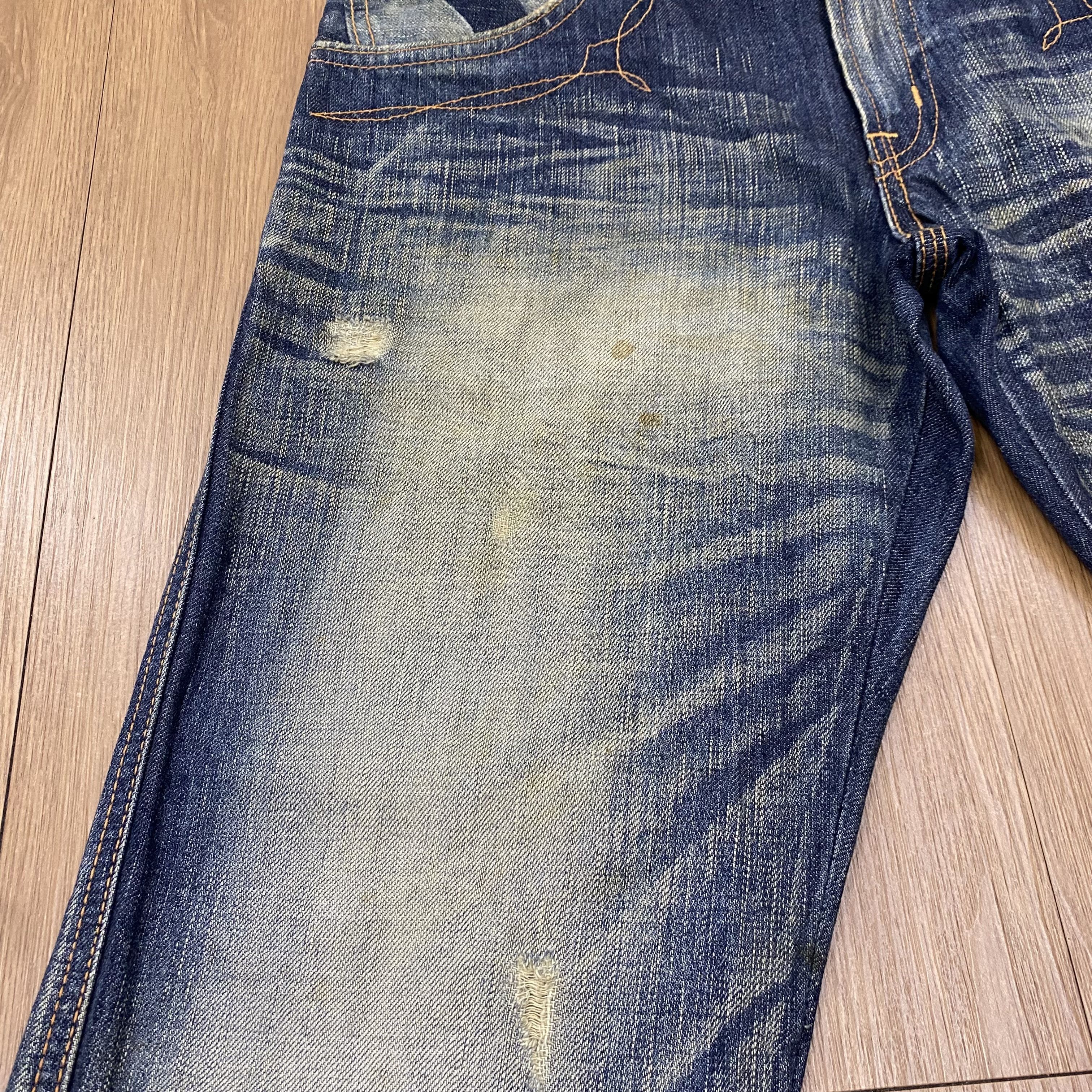 Edwin × Vintage Vintage Edwin Blue Trip Jeans Flare Denim CD163 Size US 28 / EU 44 - 4 Thumbnail
