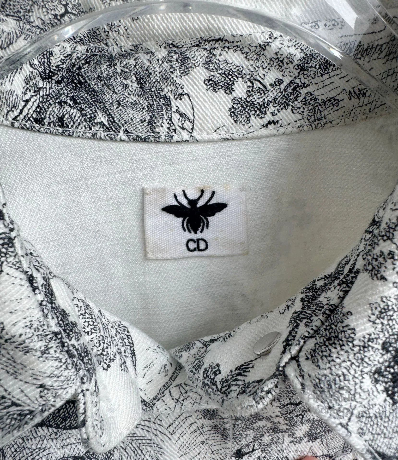 Dior Dior Jungle Zoo Denim Jacket. Size XXS / US 00 / IT 34 - 4 Thumbnail