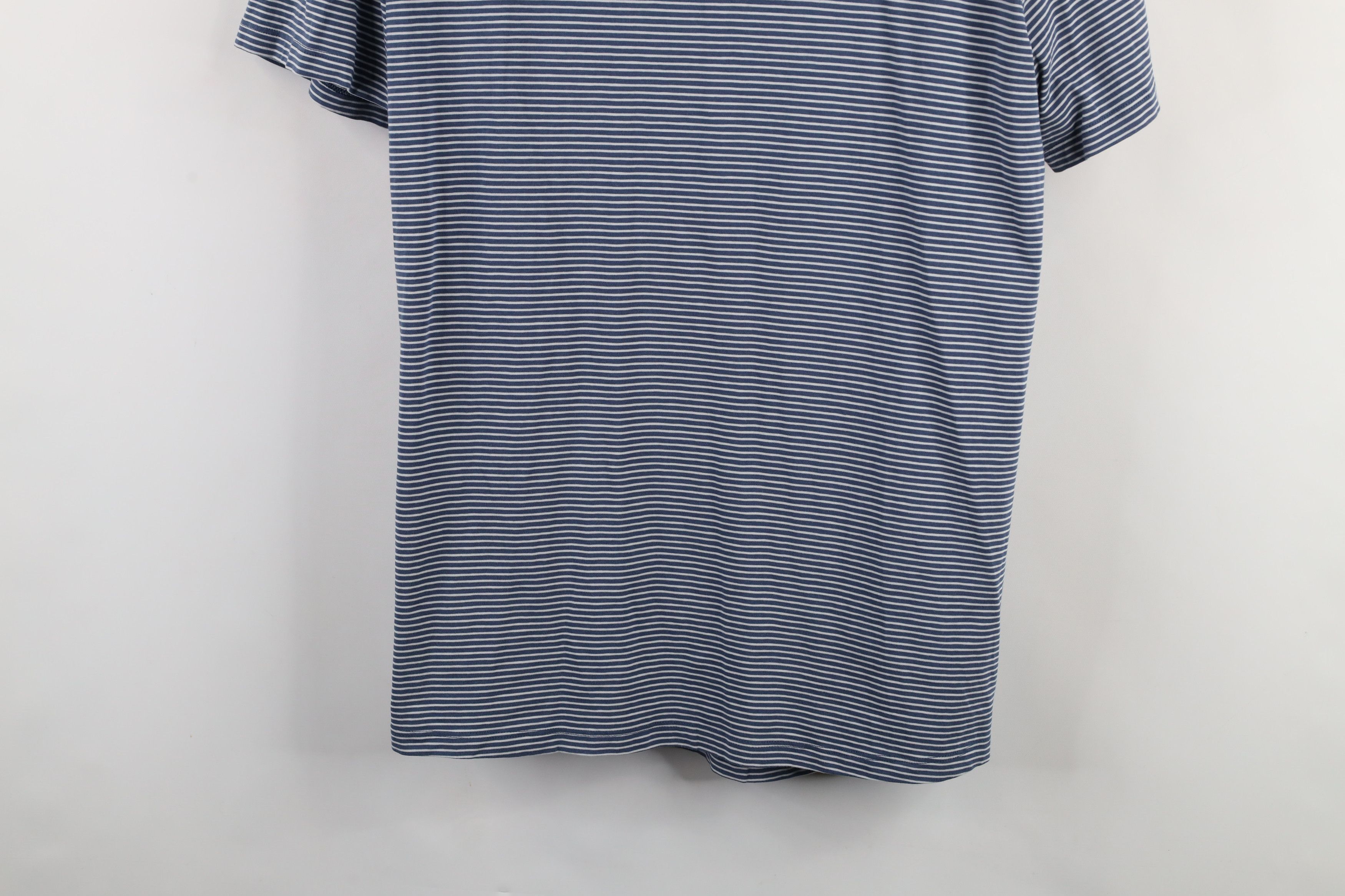 Lululemon × Vintage Lululemon 5 Year Basic Short Sleeve T-Shirt Blue White Size US XL / EU 56 / 4 - 3 Thumbnail