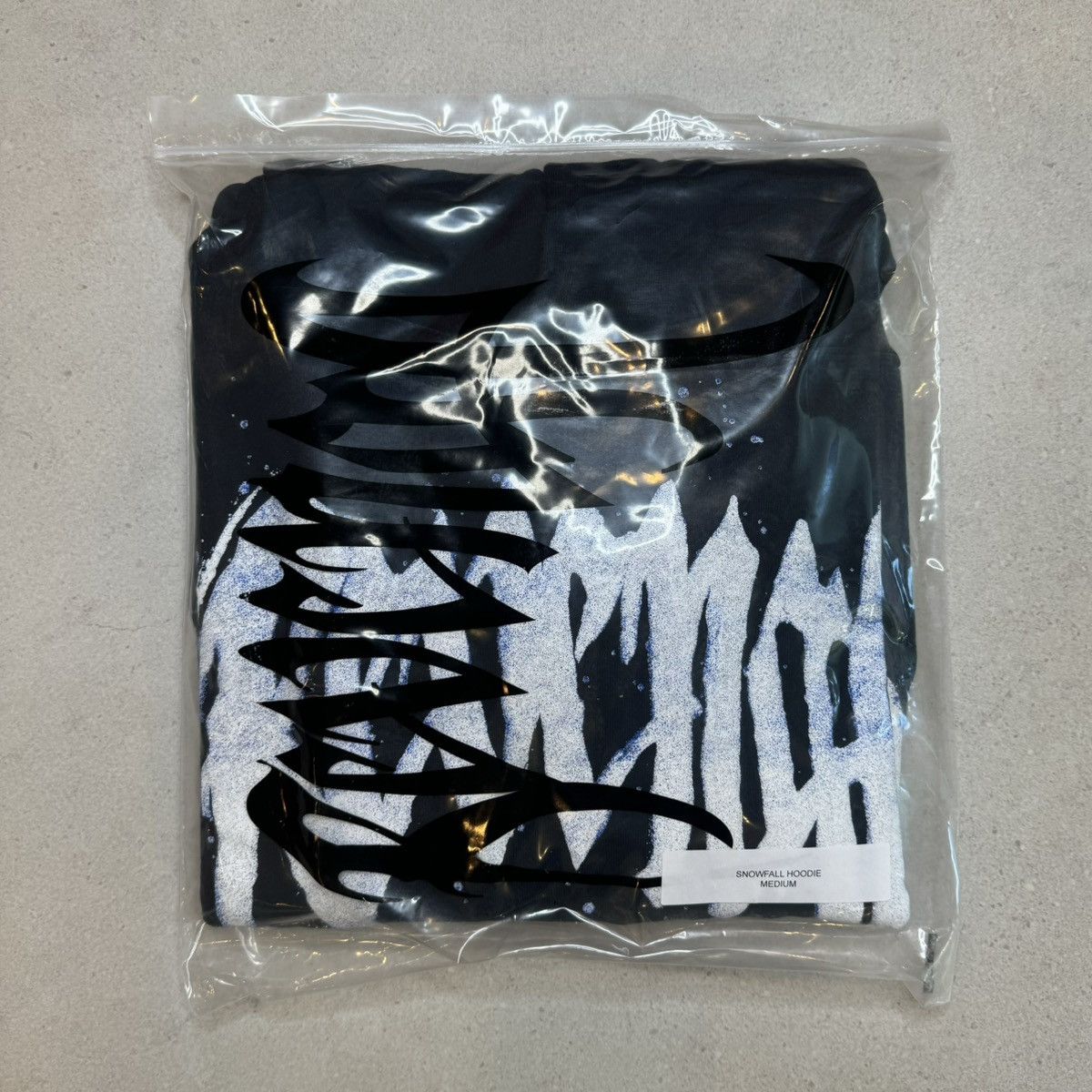 Revenge Revenge Snowfall Hoodie Black SIZE MEDIUM Size US M / EU 48-50 / 2 - 3 Thumbnail