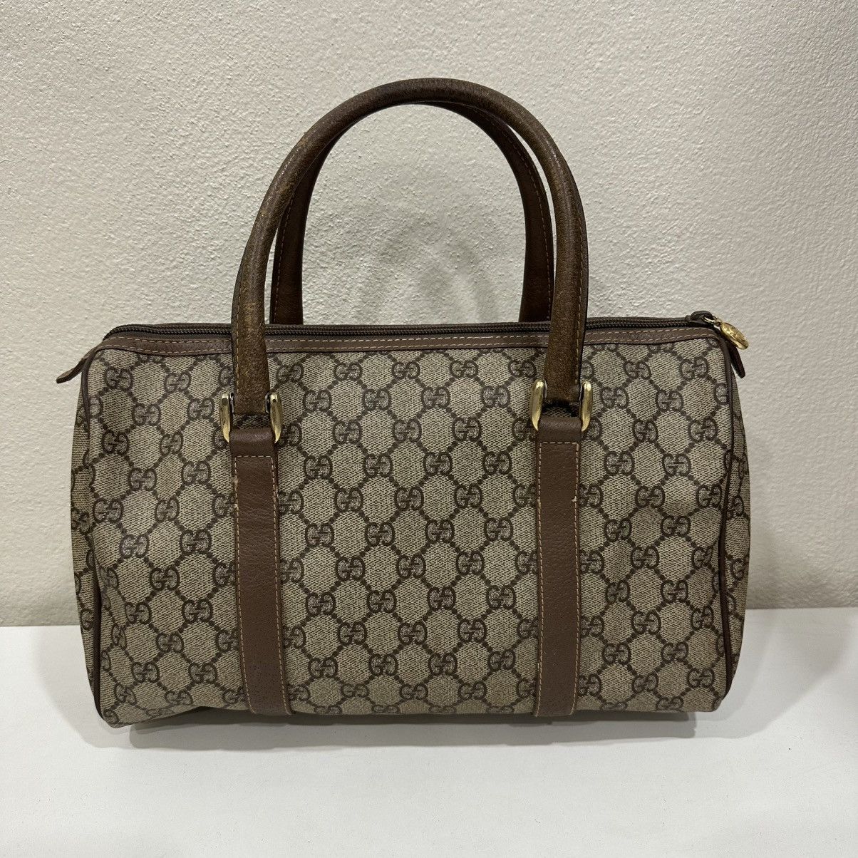 Gucci ‼️LASTDROP‼️ VINTAGE GUCCI GG SUPREME BOSTON BAG Size ONE SIZE - 3 Thumbnail