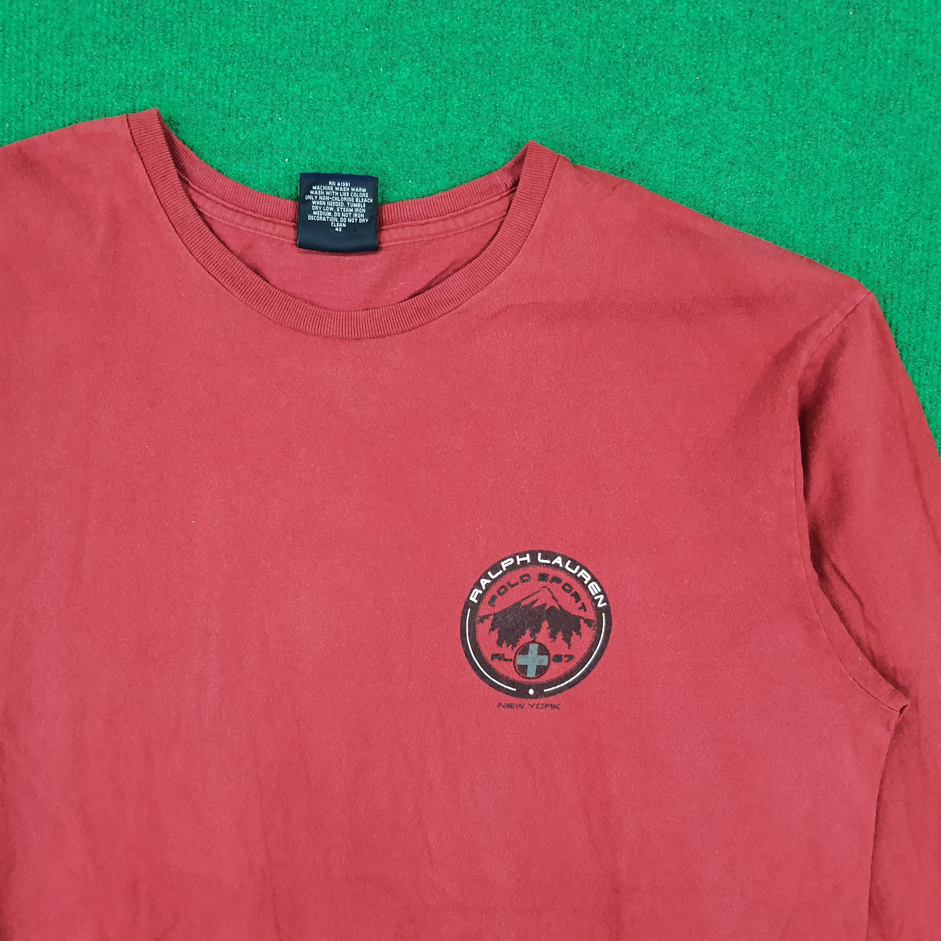 Polo Ralph Lauren × Vintage Vintage Polo Sport Ralph Lauren Long Sleeve Tshirt Size US L / EU 52-54 / 3 - 2 Thumbnail