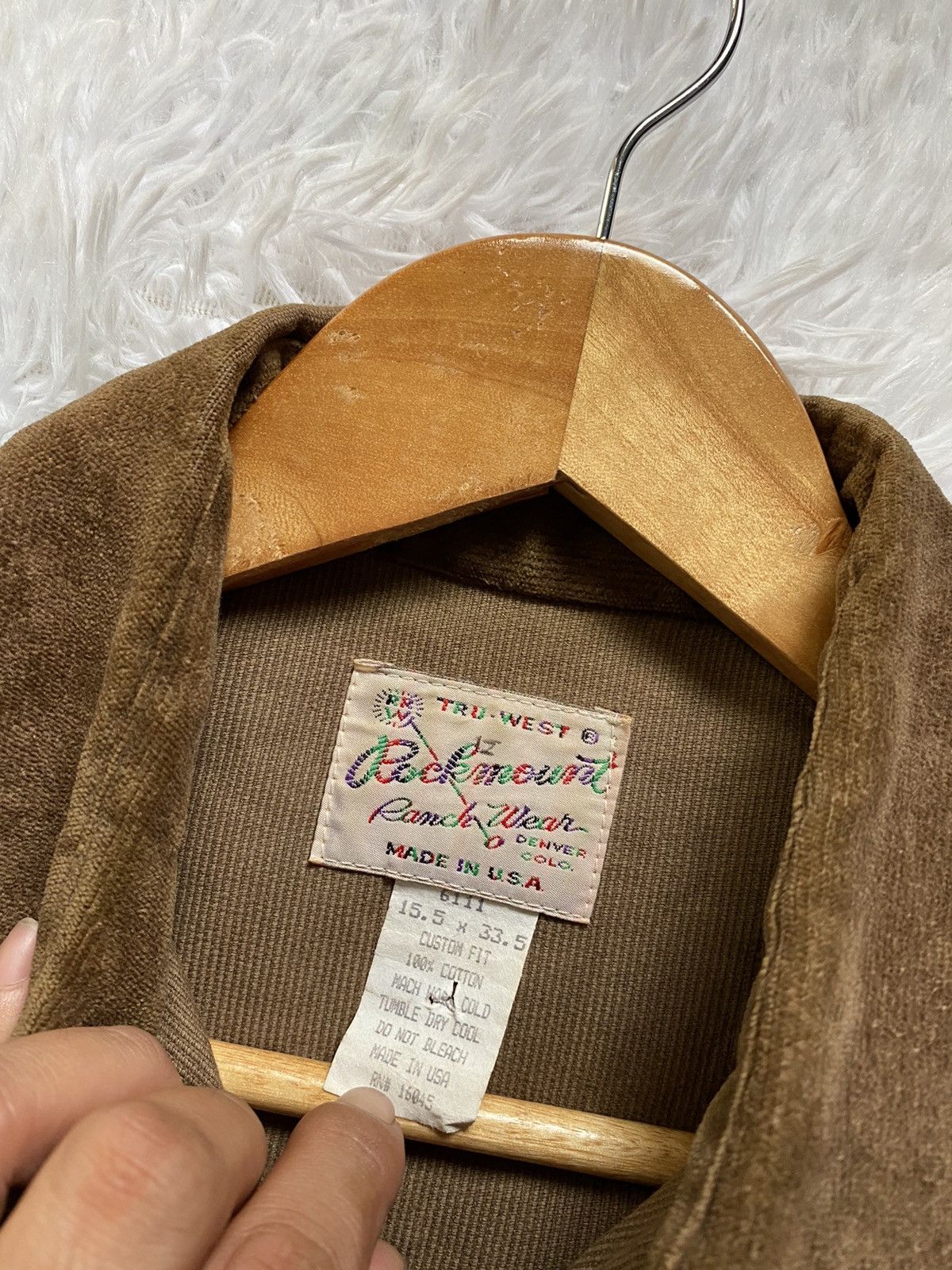 Rockmount Ranch Wear × Vintage Vintage Rockmount Ranchwear Coduroy Size US M / EU 48-50 / 2 - 3 Thumbnail