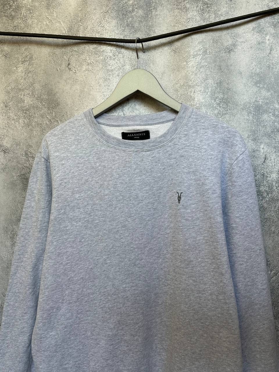 Allsaints ALLSAINTS Aven Crew Sweatshirt Gray Pullover LS Oversized Size US S / EU 44-46 / 1 - 5 Thumbnail