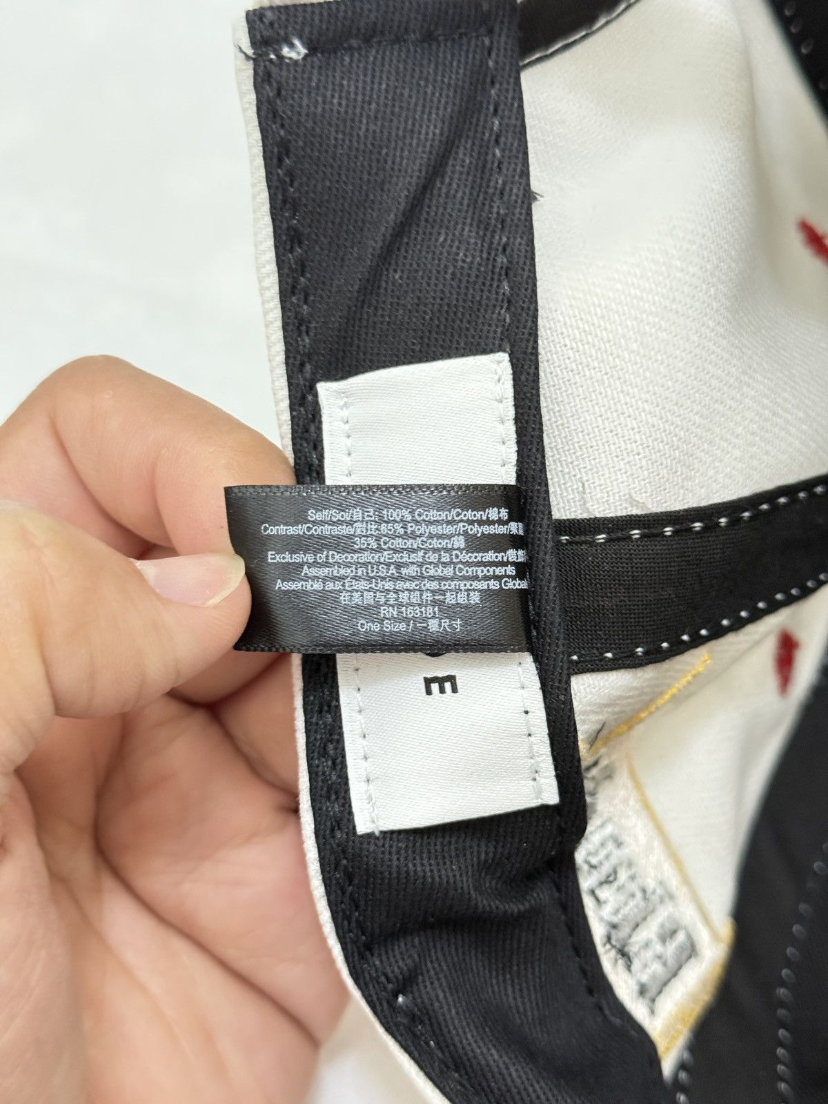 Rhude Rhude Trucker Hat Racing White/Red Size ONE SIZE - 8 Thumbnail