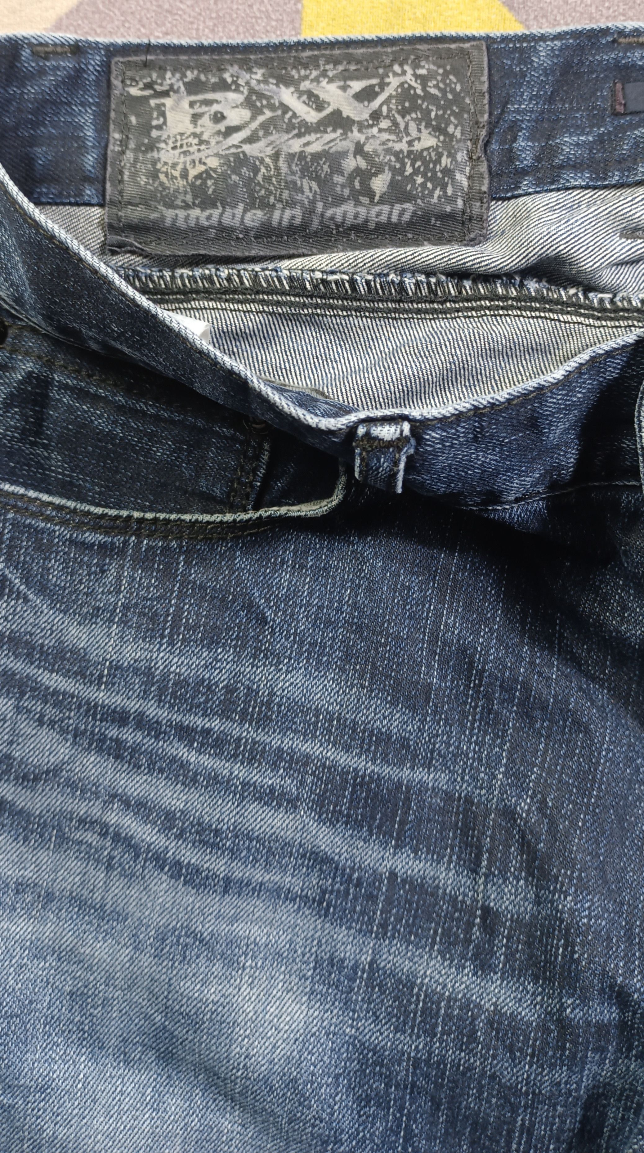 Japanese Brand Vintage🔥Blue Way JAPAN Distressed Jeans Size US 32 / EU 48 - 10 Thumbnail