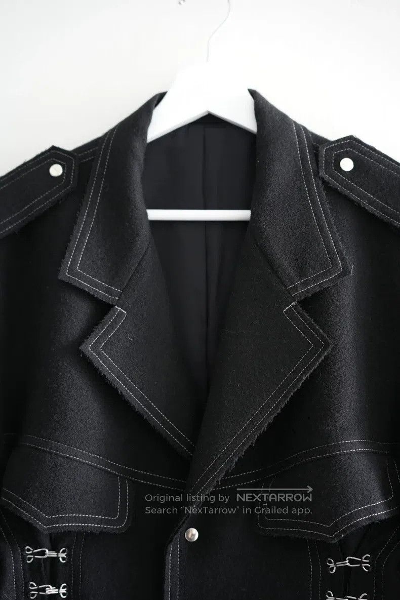 Yohji Yamamoto YOHJI YAMAMOTO Hook button military style jacket suit Size US M / EU 48-50 / 2 - 4 Thumbnail