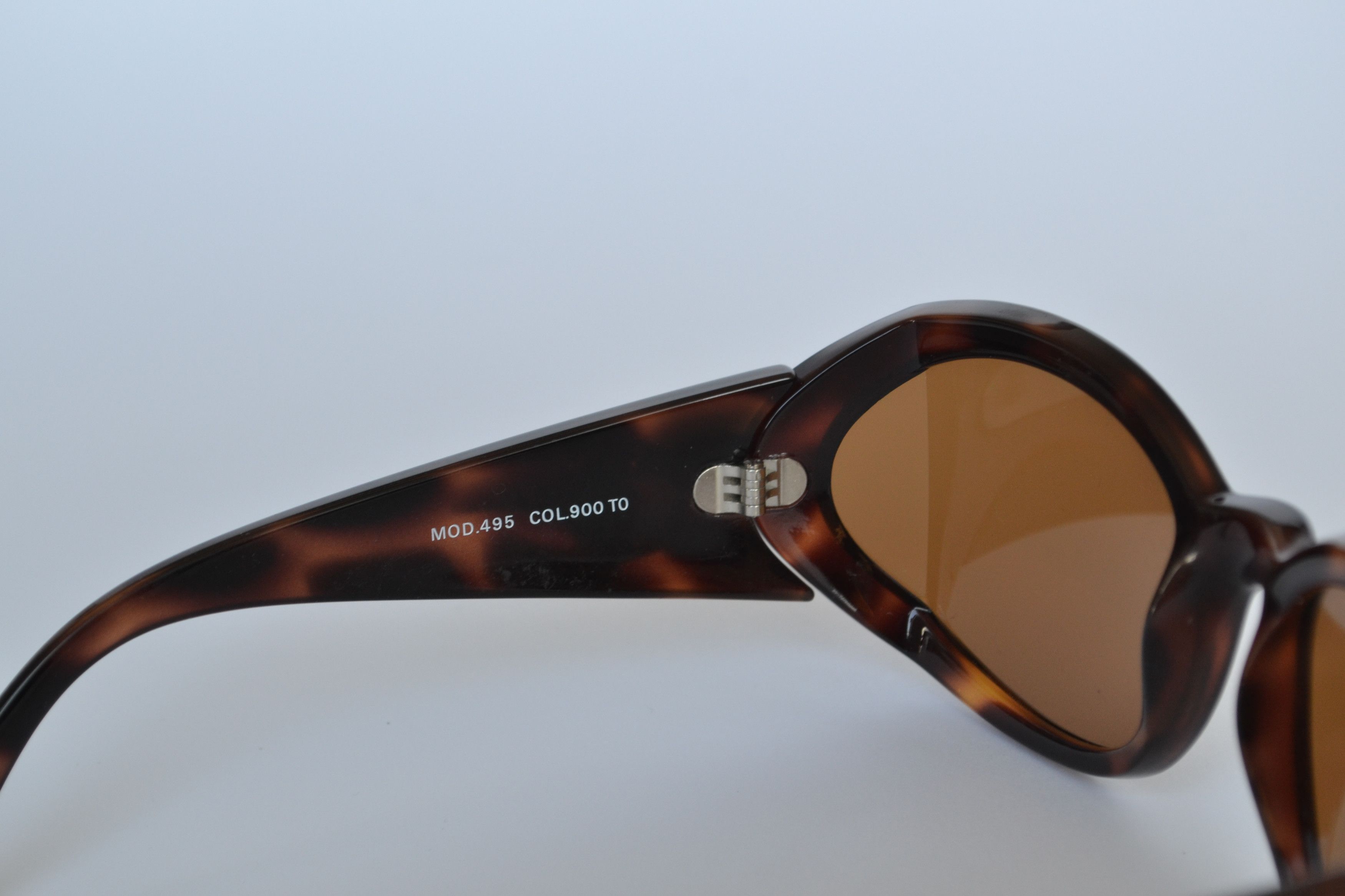 Versace 🔴 GIANNI VERSACE Sunglasses Medusa Mod 495 1998 Brown Size ONE SIZE - 7 Thumbnail