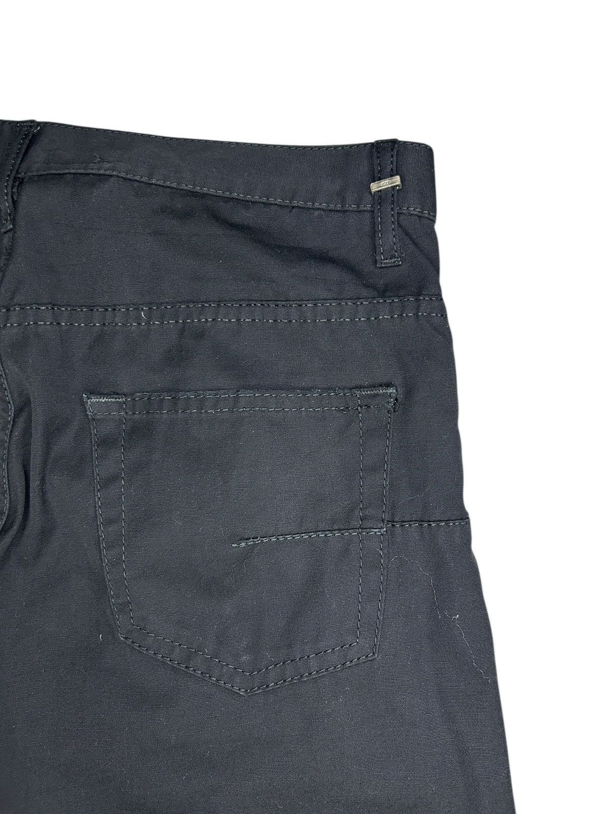 Dior Ss 2005 Hedi Slimane Black Creased Denim Size US 28 / EU 44 - 8 Thumbnail