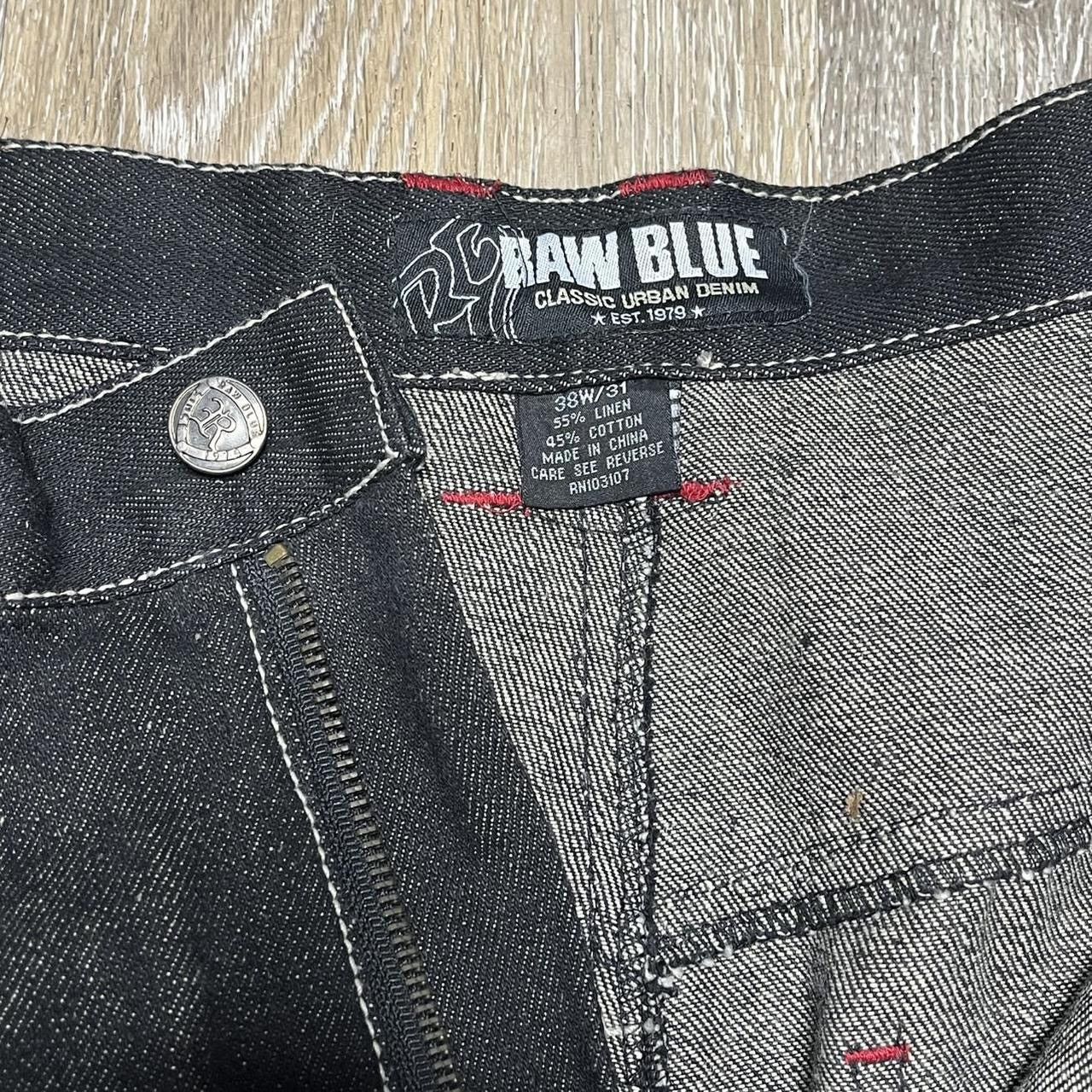 Vintage RARE baggy raw blue wheat timb jeans Size US 38 / EU 54 - 8 Thumbnail